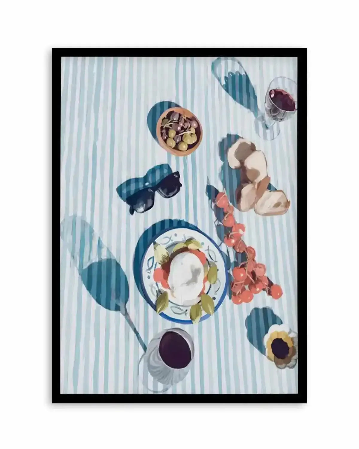 Italian Grazing Art Print from Olive et Oriel where you can shop wallpaper and artworks online