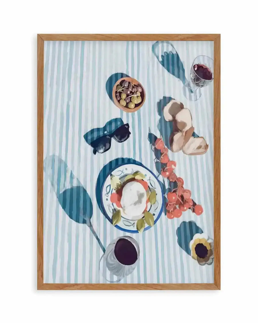 Italian Grazing Art Print from Olive et Oriel where you can shop wallpaper and artworks online