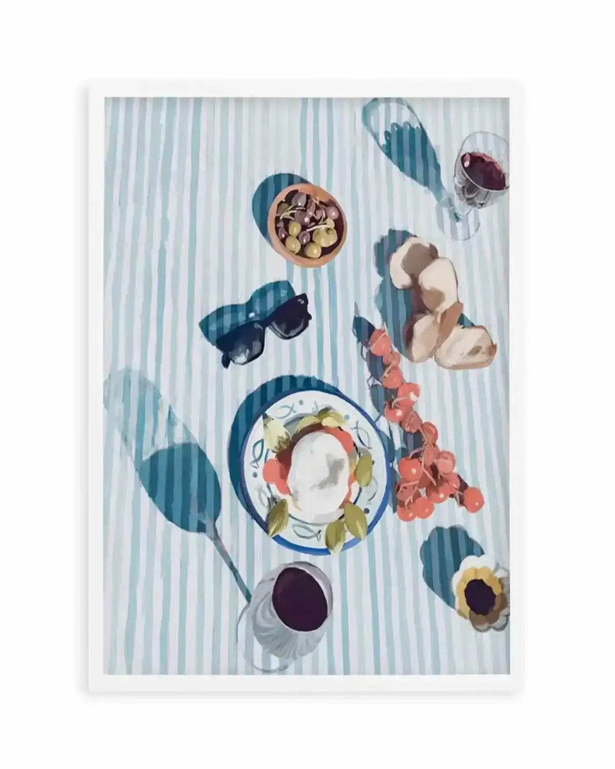 Italian Grazing Art Print from Olive et Oriel where you can shop wallpaper and artworks online