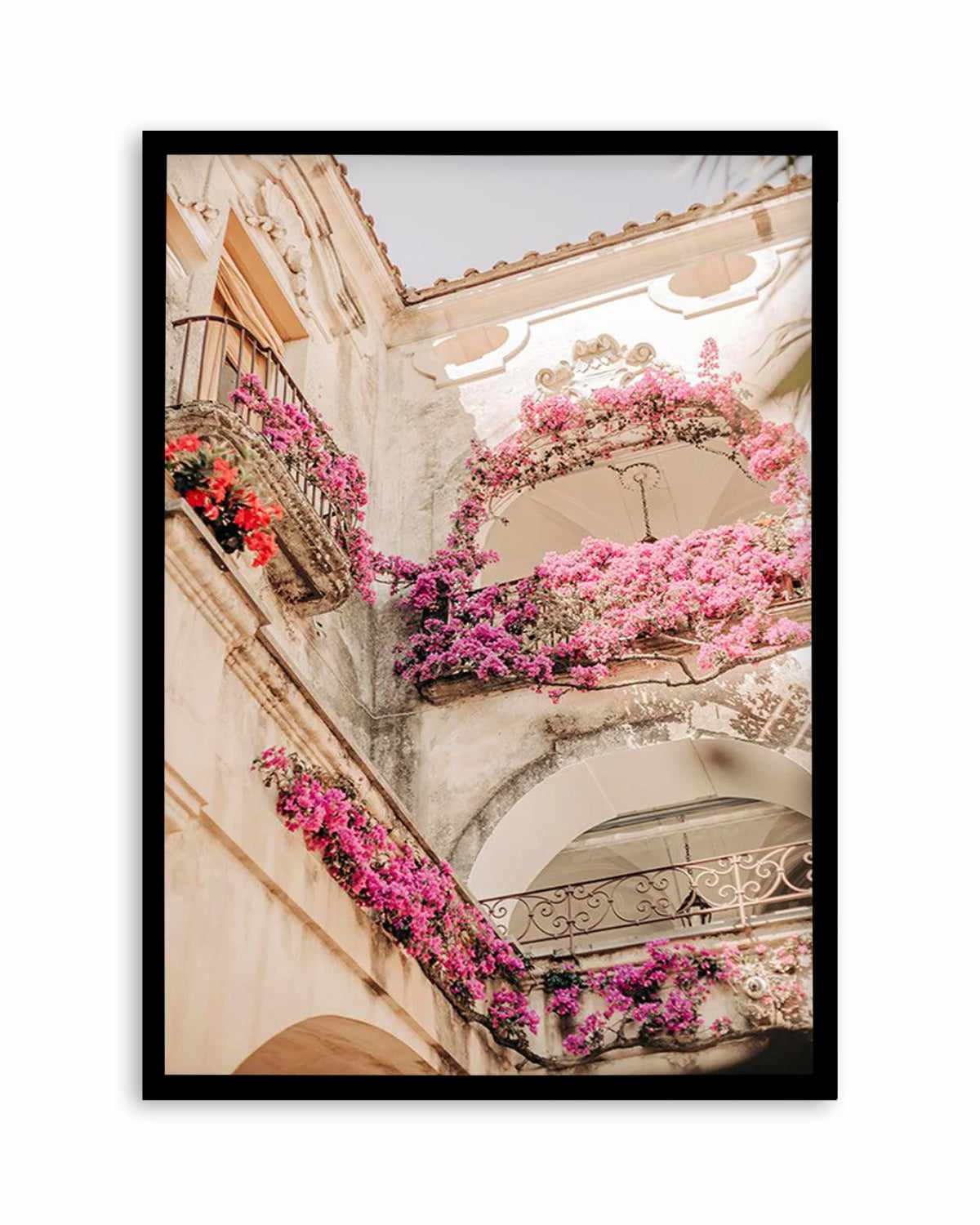 Italian Villa by Jovani Demetrie Art Print