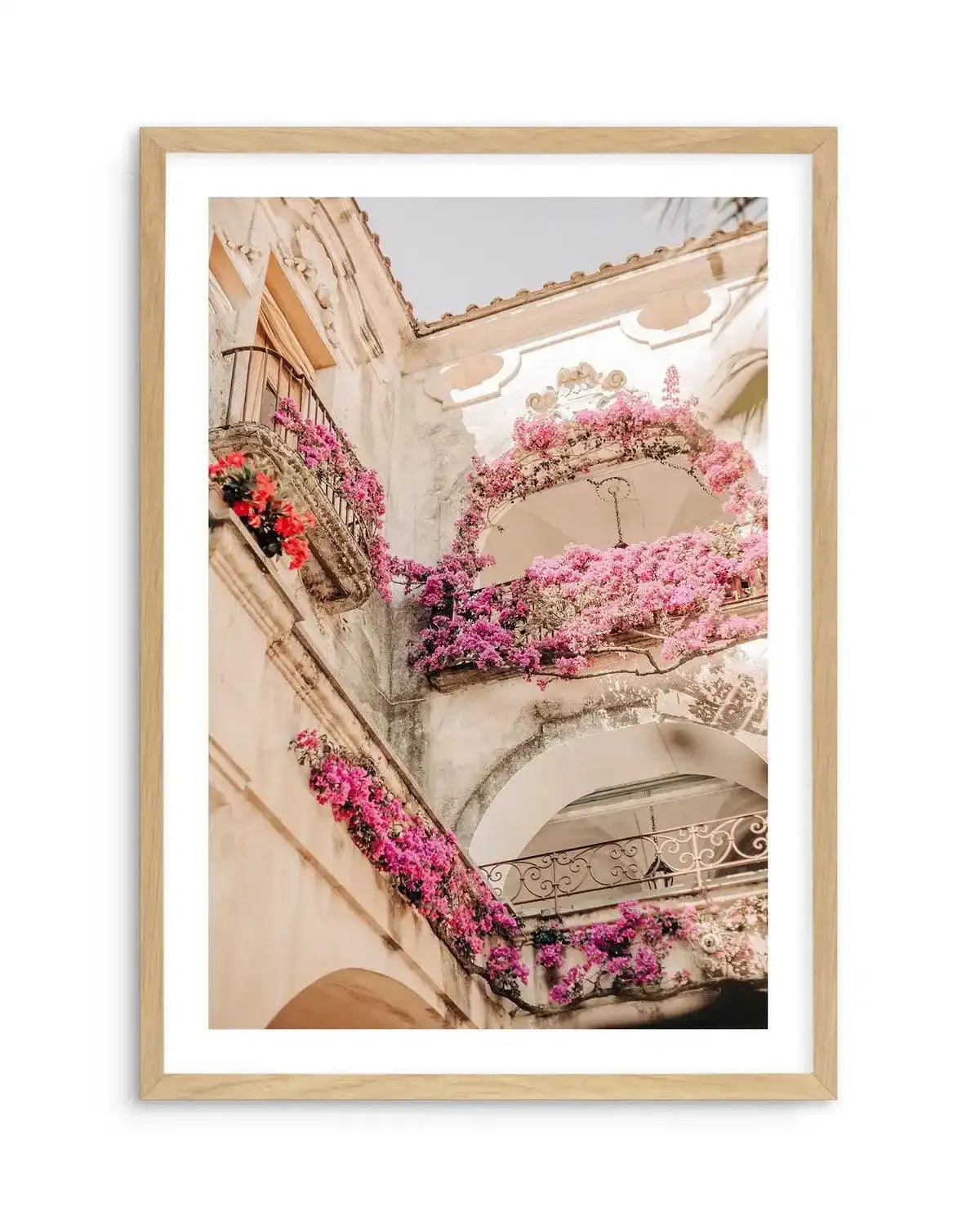 Italian Villa by Jovani Demetrie Art Print-PRINT-Olive et Oriel-Jovani Demetrie-A5 | 5.8" x 8.3" | 14.8 x 21cm-Oak-With White Border-Buy-Australian-Art-Prints-Online-with-Olive-et-Oriel-Your-Artwork-Specialists-Austrailia-Decorate-With-Coastal-Photo-Wall-Art-Prints-From-Our-Beach-House-Artwork-Collection-Fine-Poster-and-Framed-Artwork