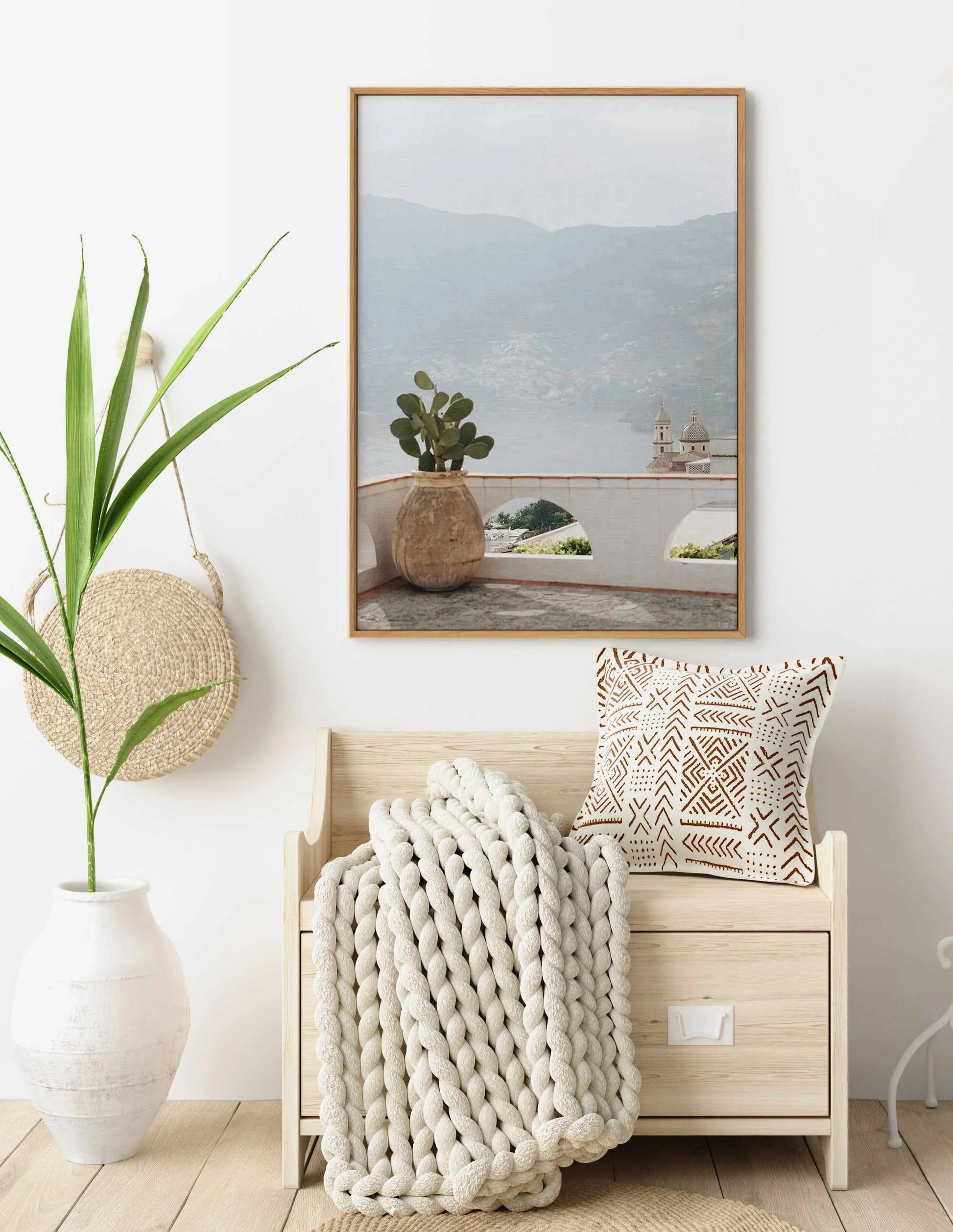 Italian Cactus by Renee Rae | Framed Canvas Art Print from Olive et Oriel where you can shop wallpaper and artworks online