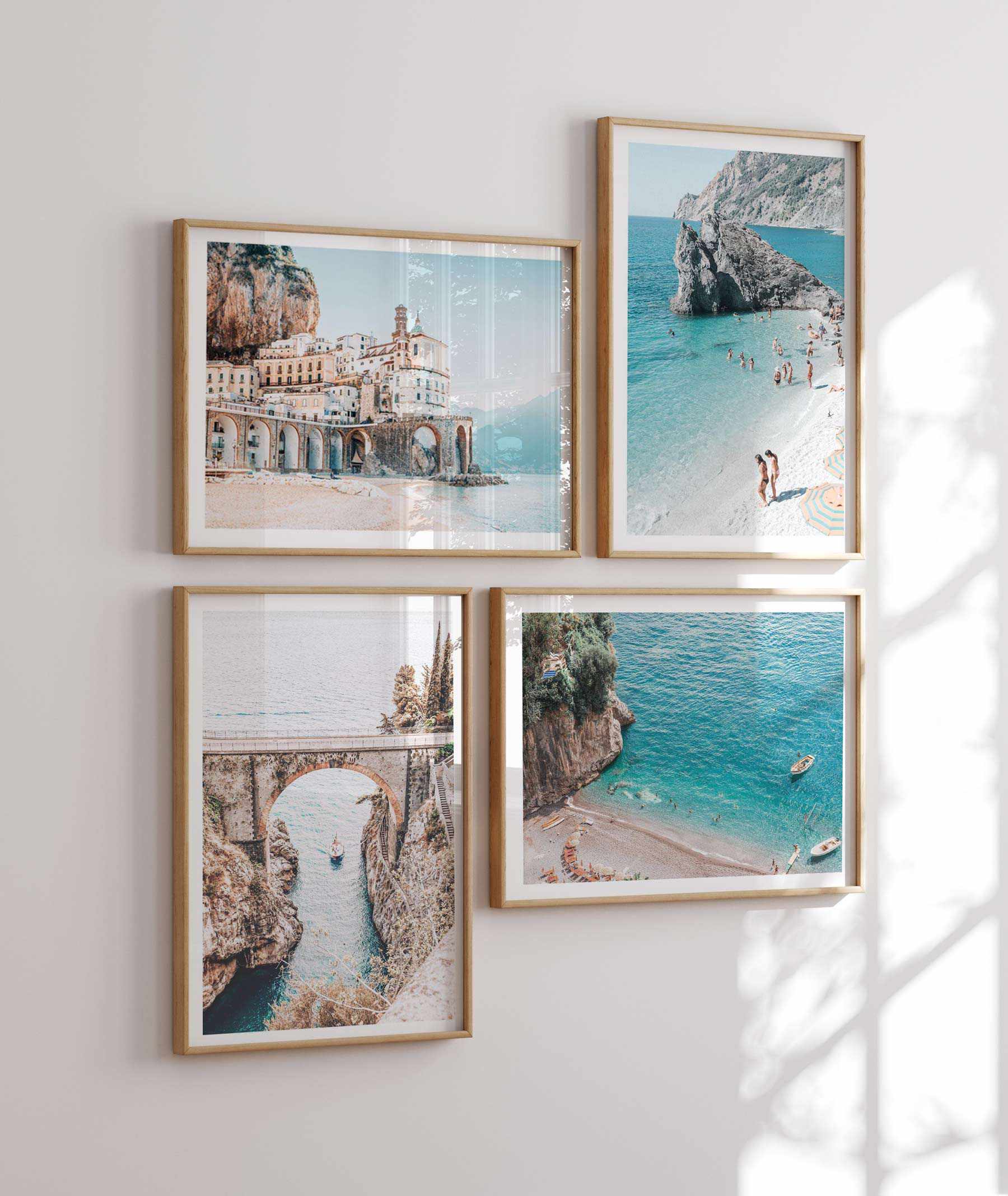 Positano Sands Art Print