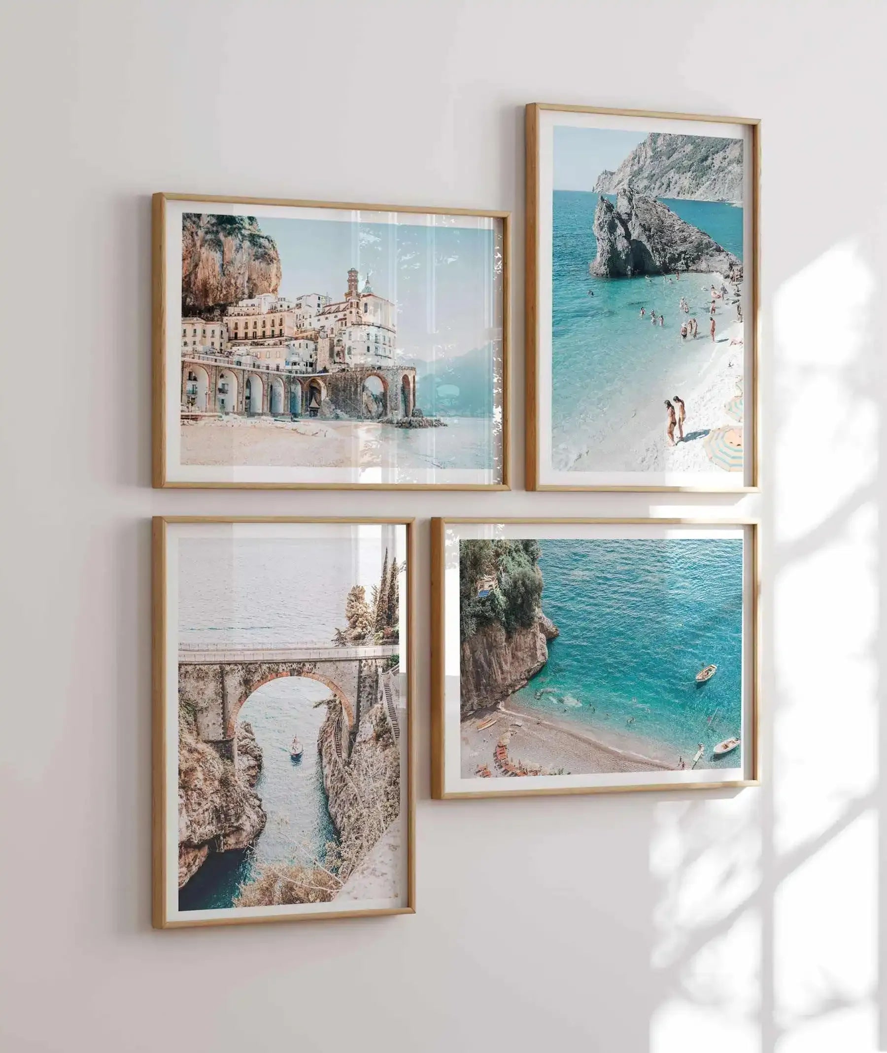 Positano Sands Art Print from Olive et Oriel where you can shop wallpaper and artworks online