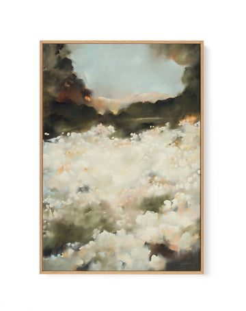Ivory Dawn by Maggie Sackmann | Framed Canvas Wall Art