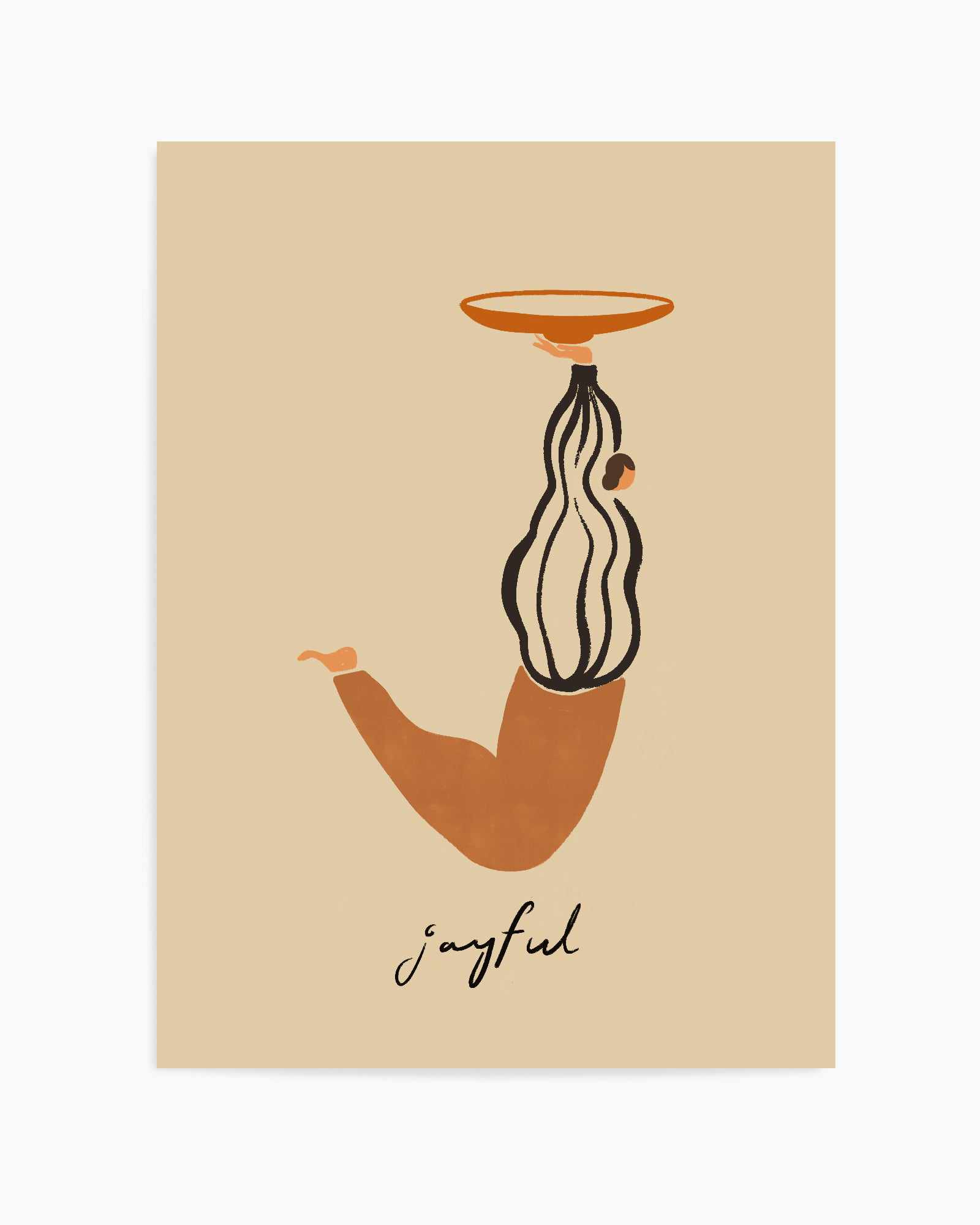 J by Arty Guava | Art Print from Olive et Oriel where you can shop wallpaper and artworks online