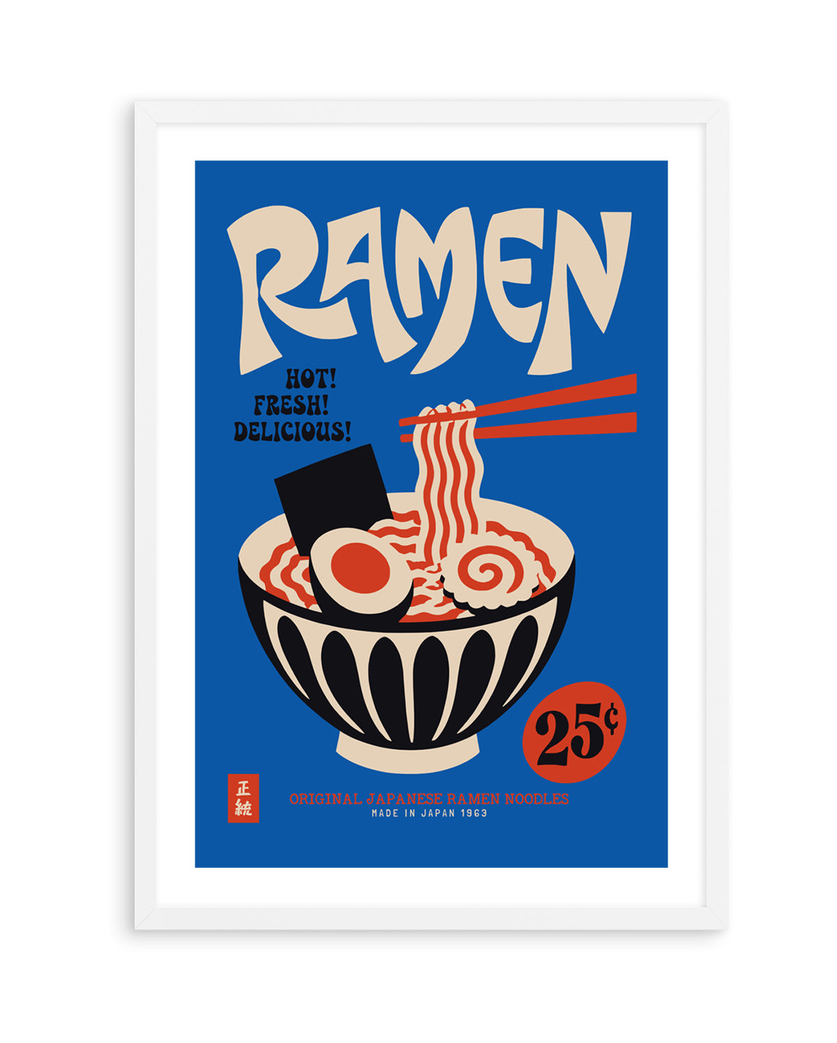 Japanese Ramen Bowl by Patryk Krygowski | Art Print