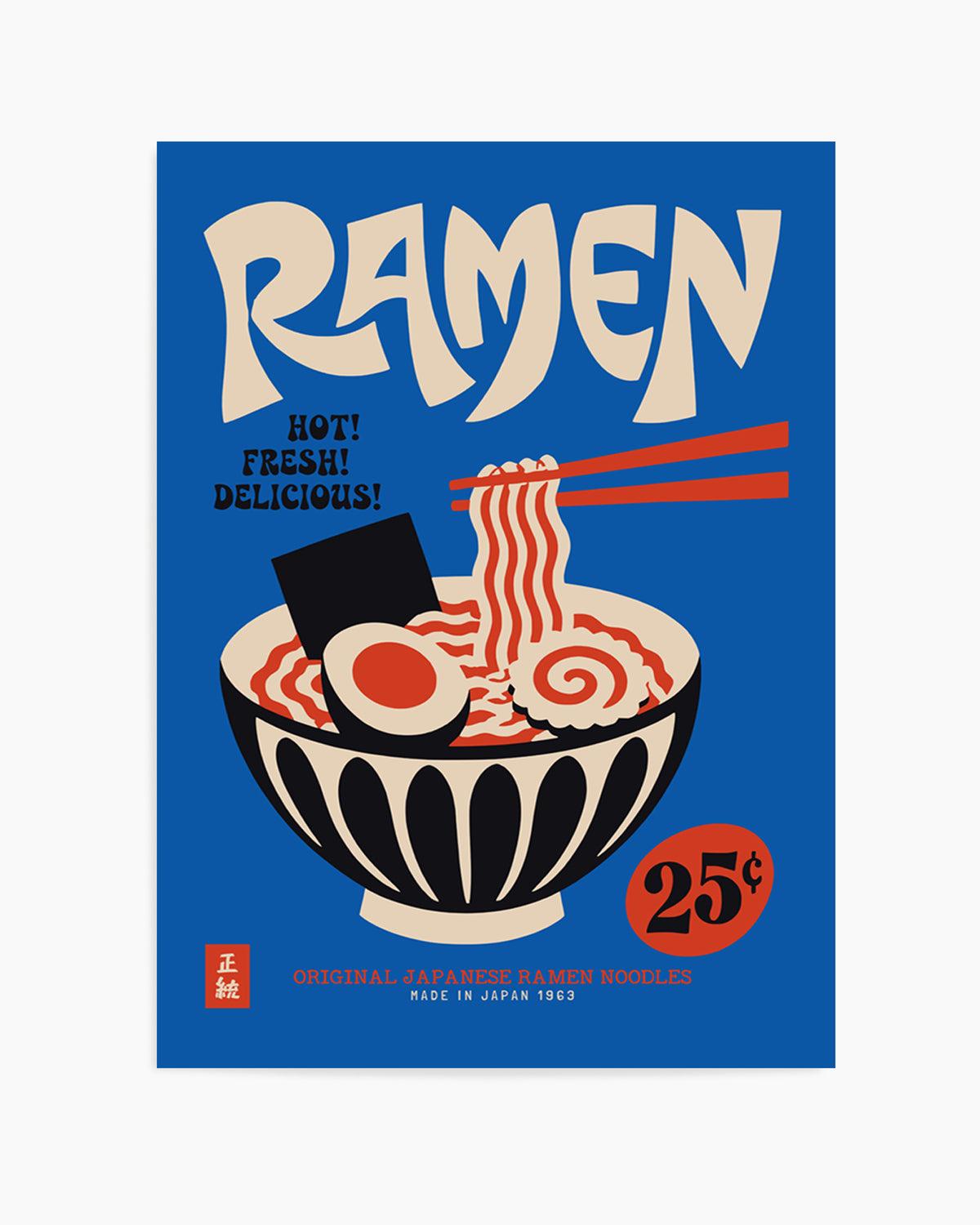 Japanese Ramen Bowl by Patryk Krygowski | Art Print