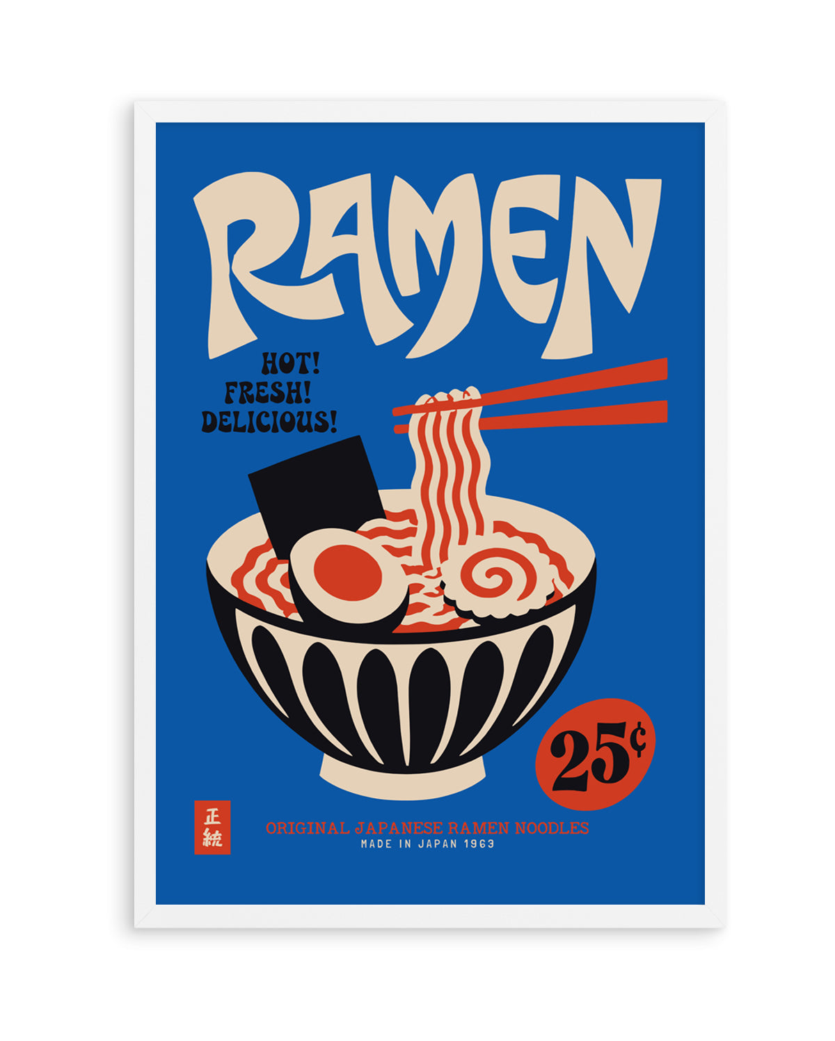Japanese Ramen Bowl by Patryk Krygowski | Art Print