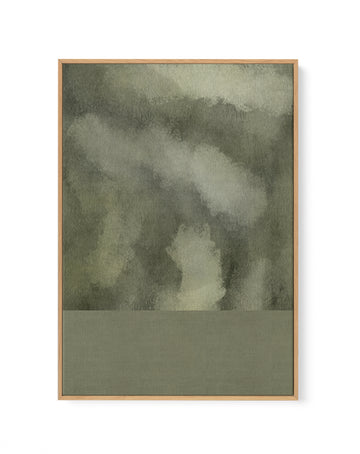 Jade by Shatha Al Dafai | Framed Canvas Art Print
