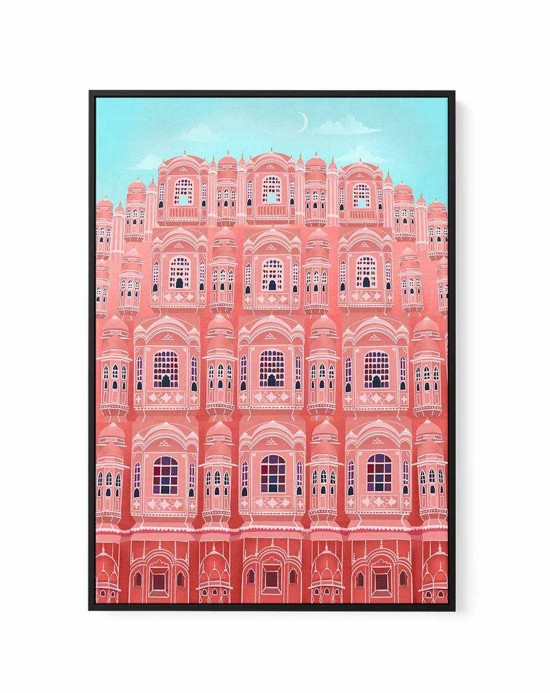Jaipur, India By Petra Lizde | Framed Canvas Art Print