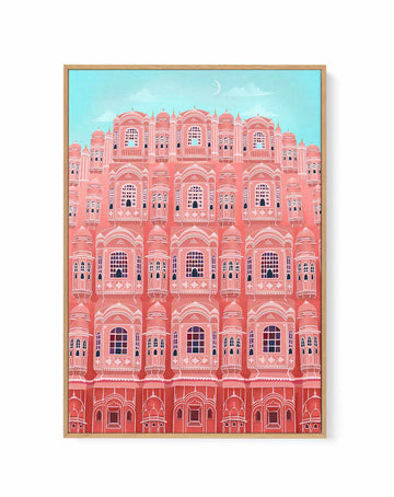 Jaipur, India By Petra Lizde | Framed Canvas Art Print from Olive et Oriel where you can shop wallpaper and artworks online