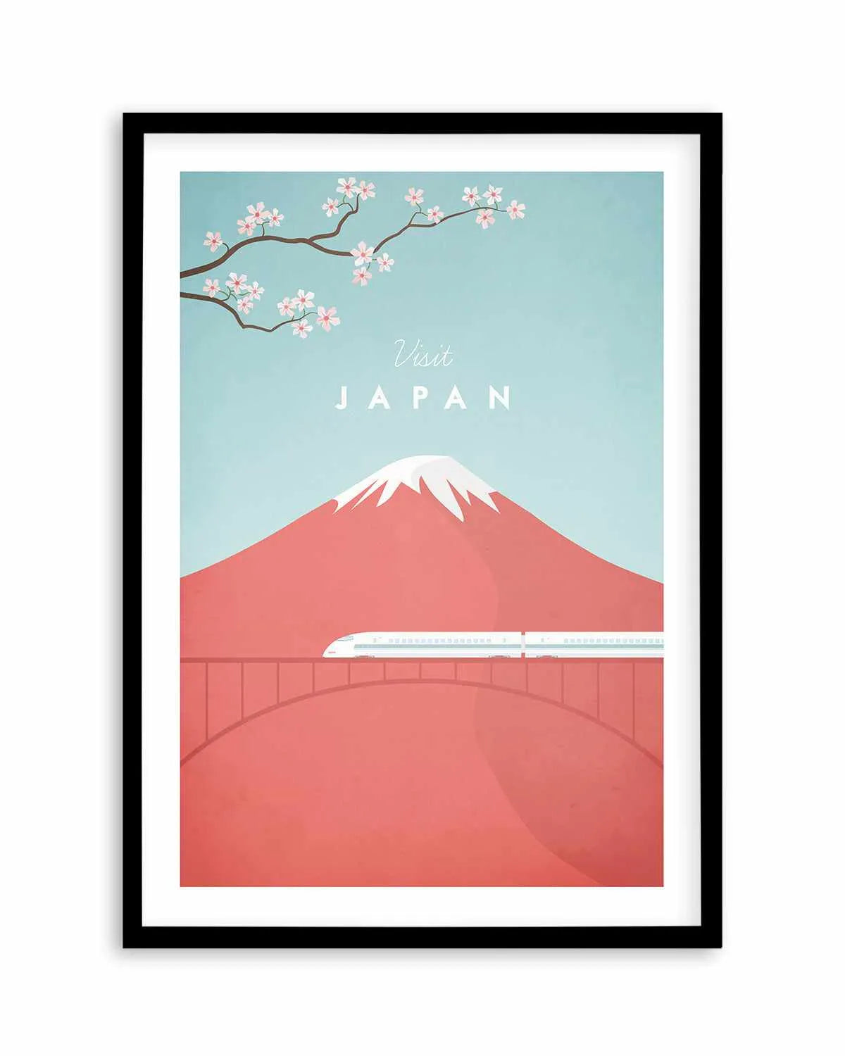 Japan by Henry Rivers Art Print from Olive et Oriel where you can shop wallpaper and artworks online