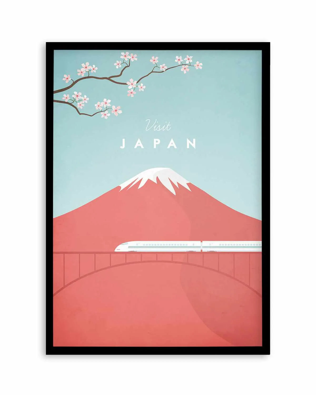 Japan by Henry Rivers Art Print from Olive et Oriel where you can shop wallpaper and artworks online