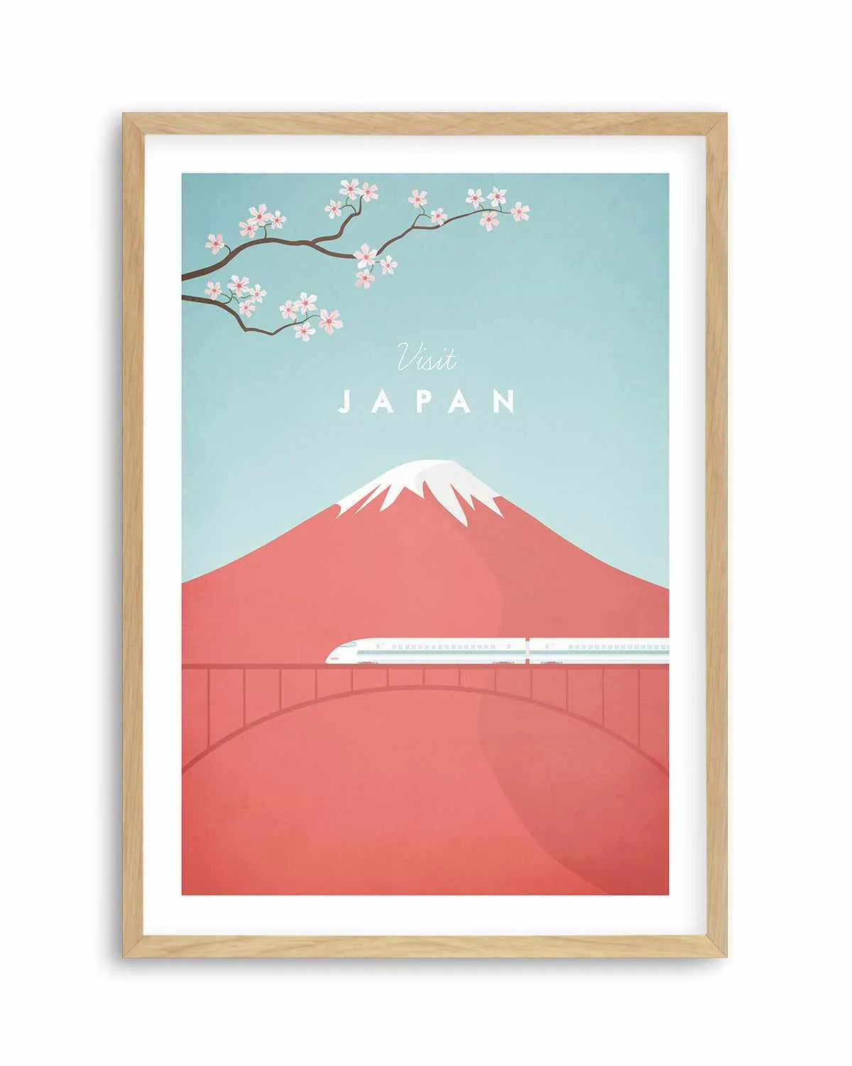 Japan by Henry Rivers Art Print from Olive et Oriel where you can shop wallpaper and artworks online