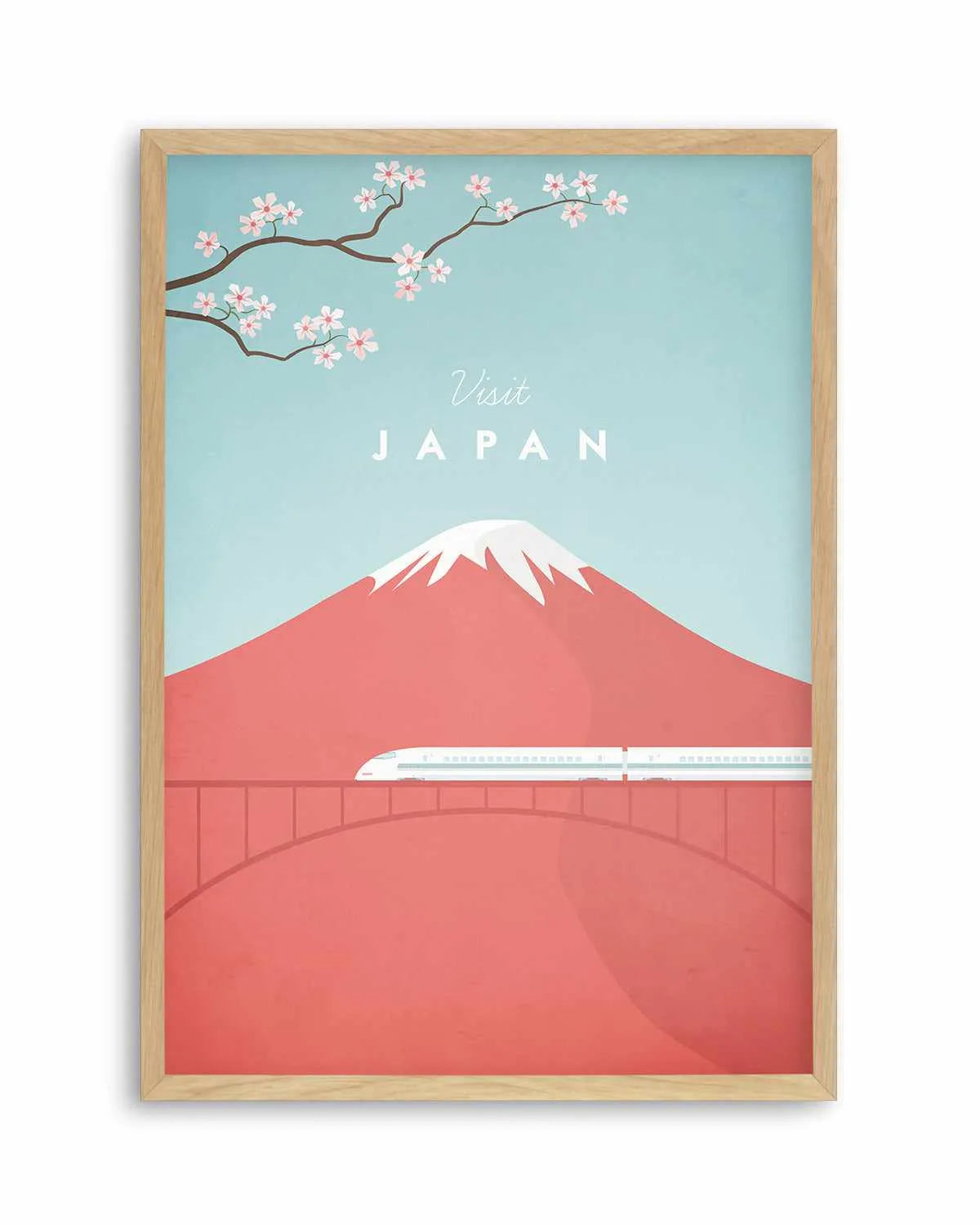 Japan by Henry Rivers Art Print from Olive et Oriel where you can shop wallpaper and artworks online