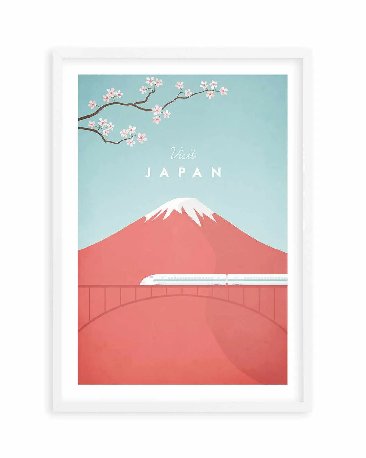 Japan by Henry Rivers Art Print from Olive et Oriel where you can shop wallpaper and artworks online