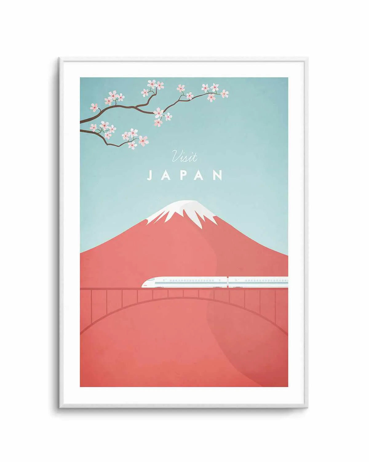 Japan by Henry Rivers Art Print from Olive et Oriel where you can shop wallpaper and artworks online