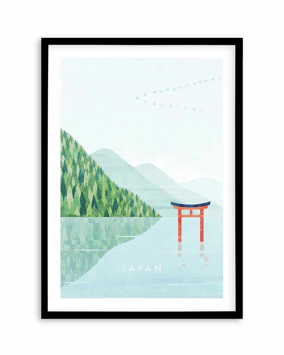 Japan III by Henry Rivers Art Print from Olive et Oriel where you can shop wallpaper and artworks online