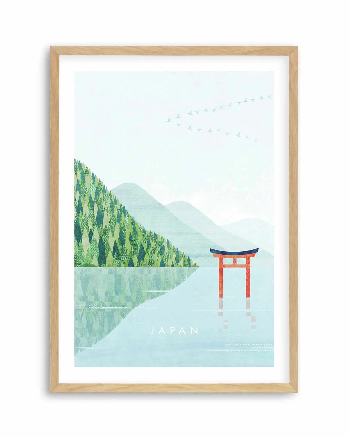 Japan III by Henry Rivers Art Print from Olive et Oriel where you can shop wallpaper and artworks online