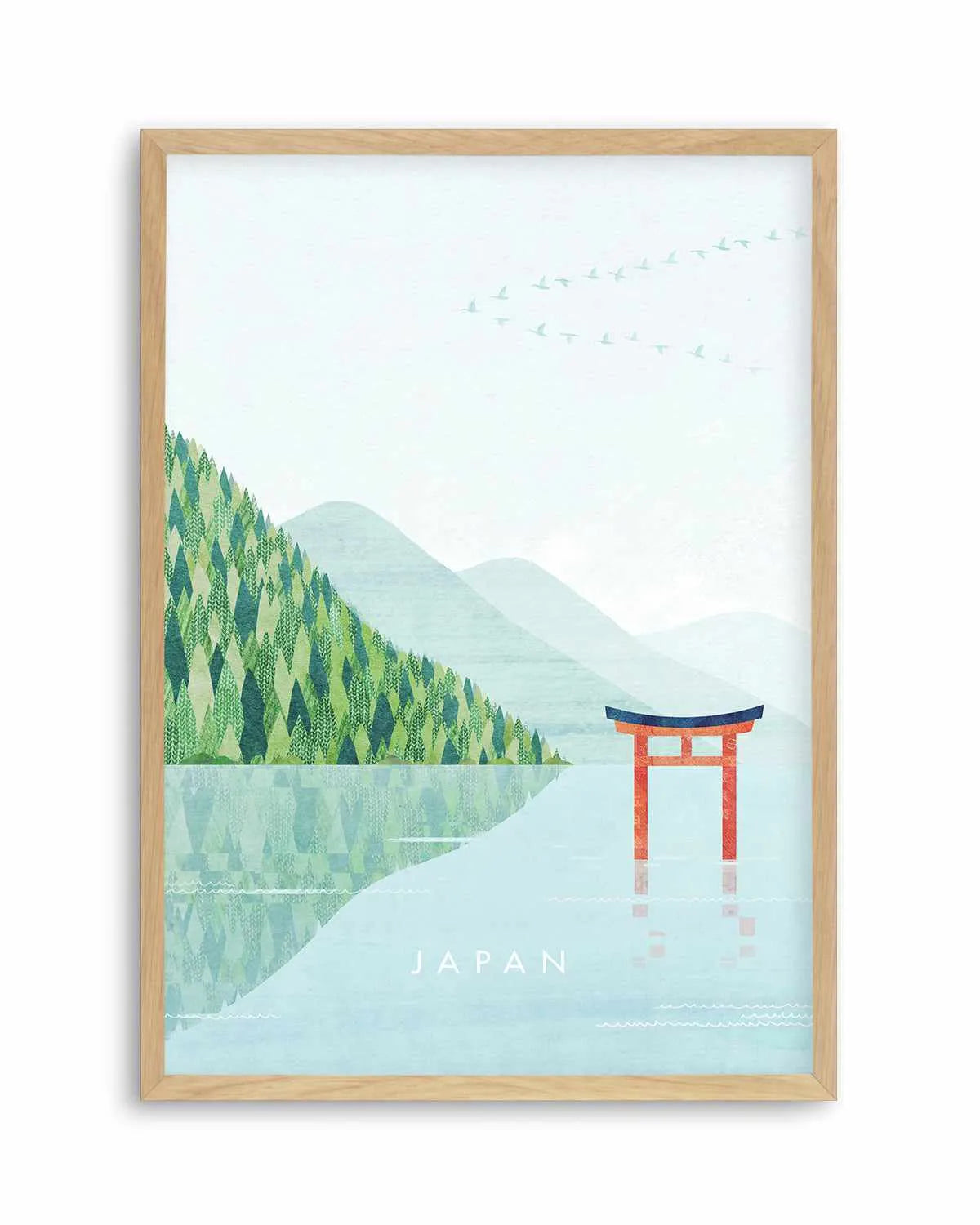 Japan III by Henry Rivers Art Print from Olive et Oriel where you can shop wallpaper and artworks online