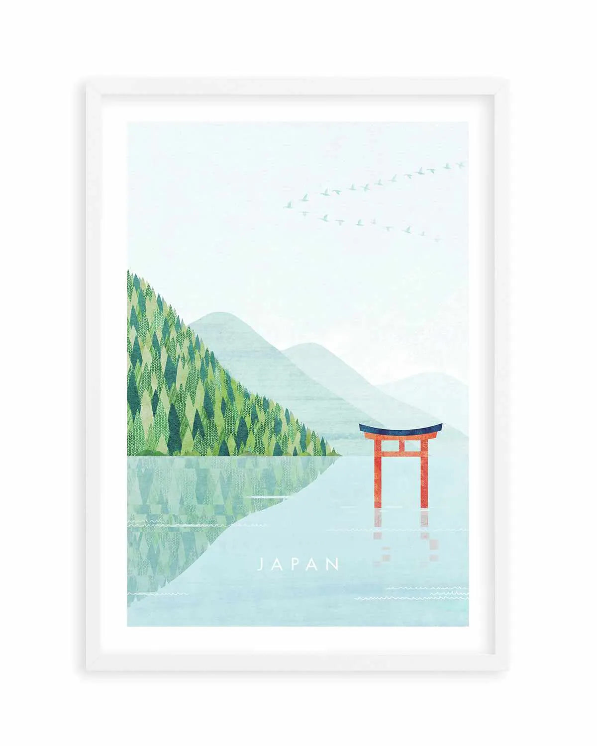 Japan III by Henry Rivers Art Print from Olive et Oriel where you can shop wallpaper and artworks online