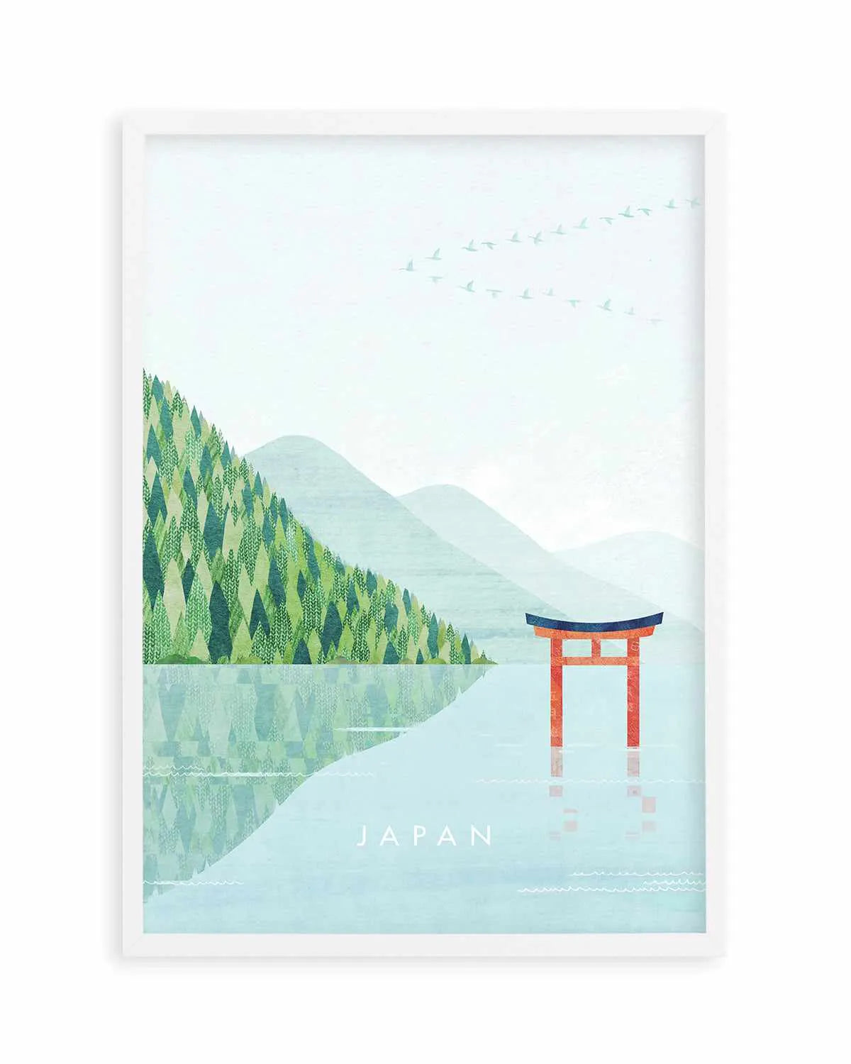 Japan III by Henry Rivers Art Print from Olive et Oriel where you can shop wallpaper and artworks online