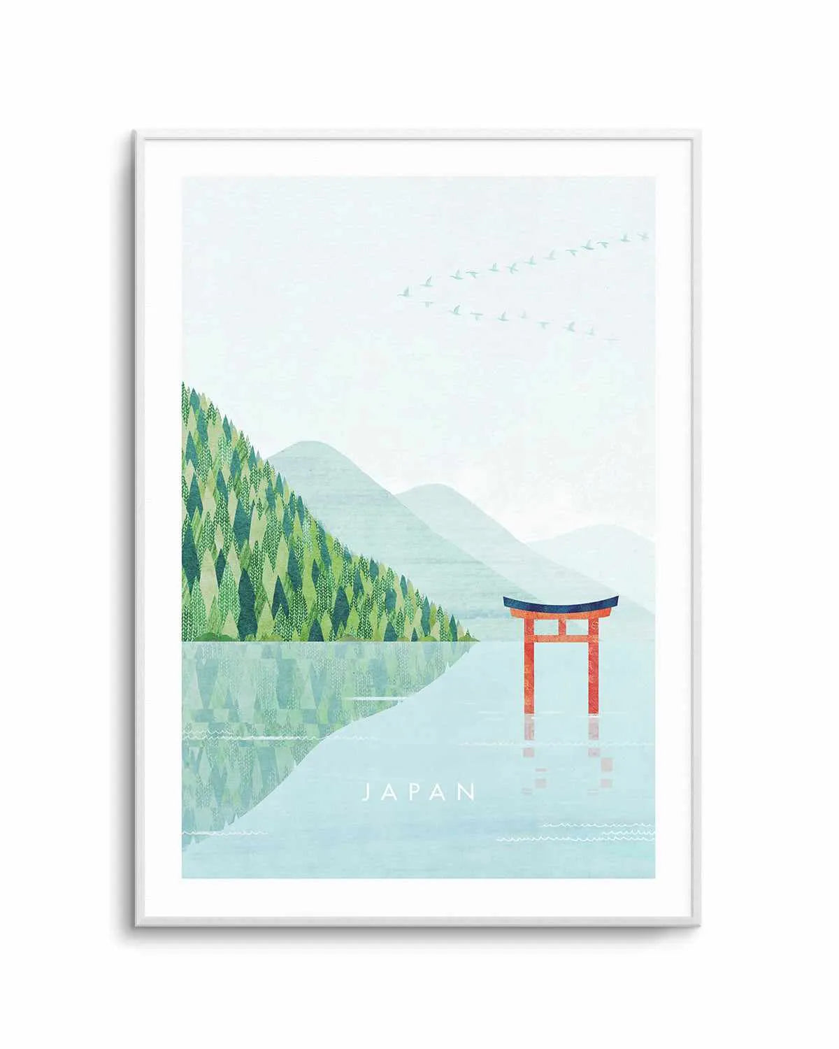 Japan III by Henry Rivers Art Print from Olive et Oriel where you can shop wallpaper and artworks online