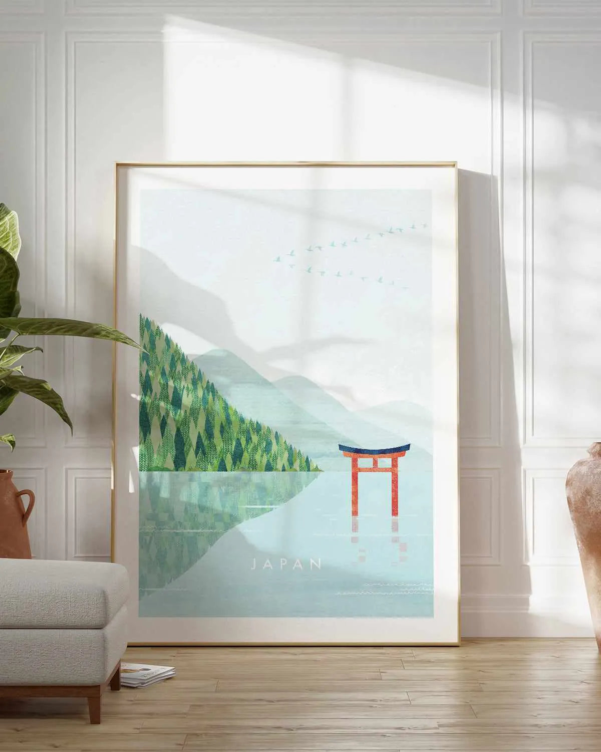 Japan III by Henry Rivers Art Print from Olive et Oriel where you can shop wallpaper and artworks online