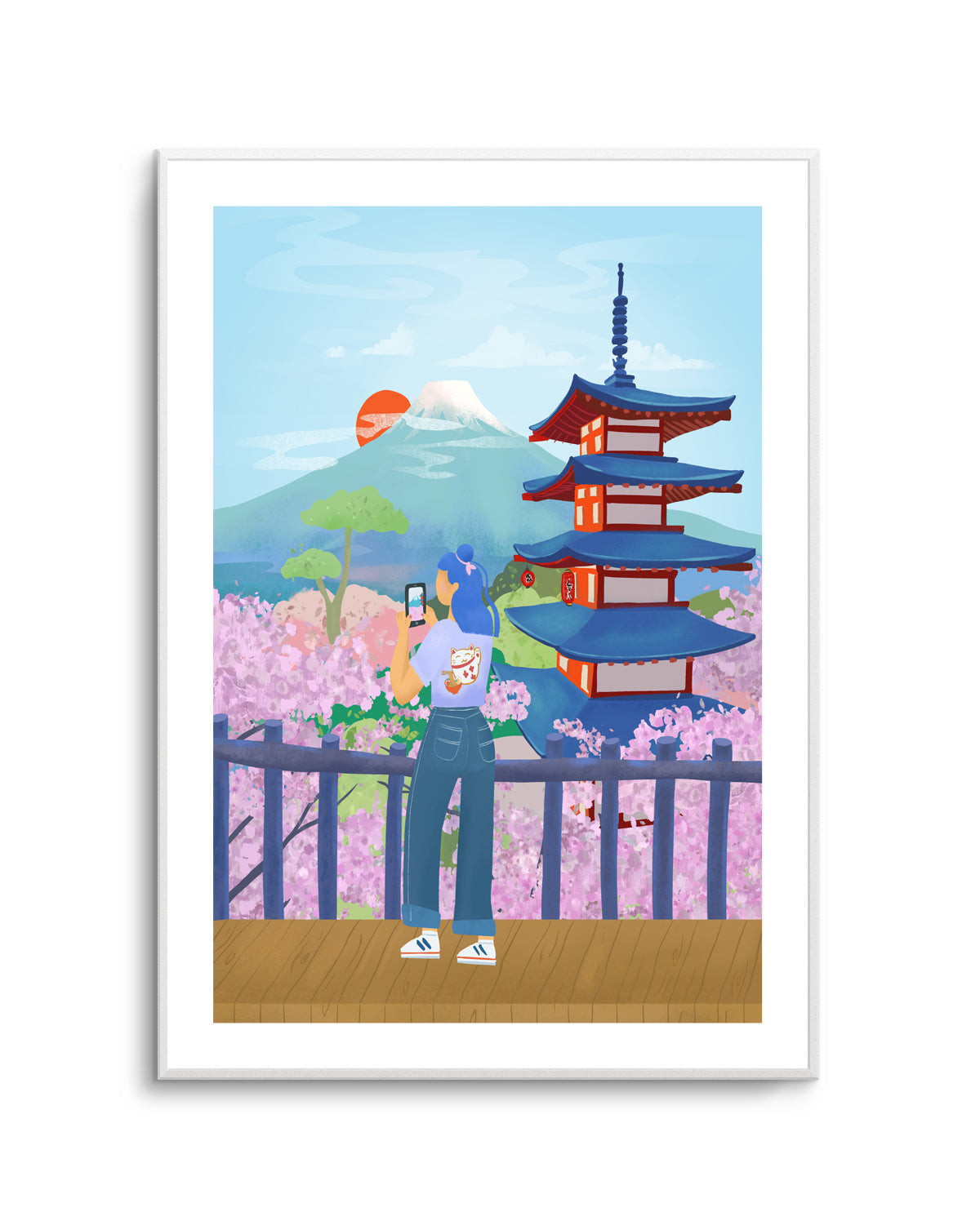 Japan by Petra Lizde | Art Print