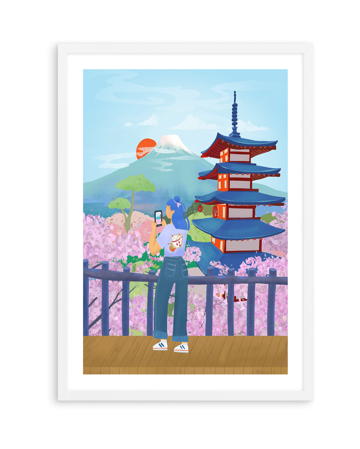 Japan by Petra Lizde | Art Print