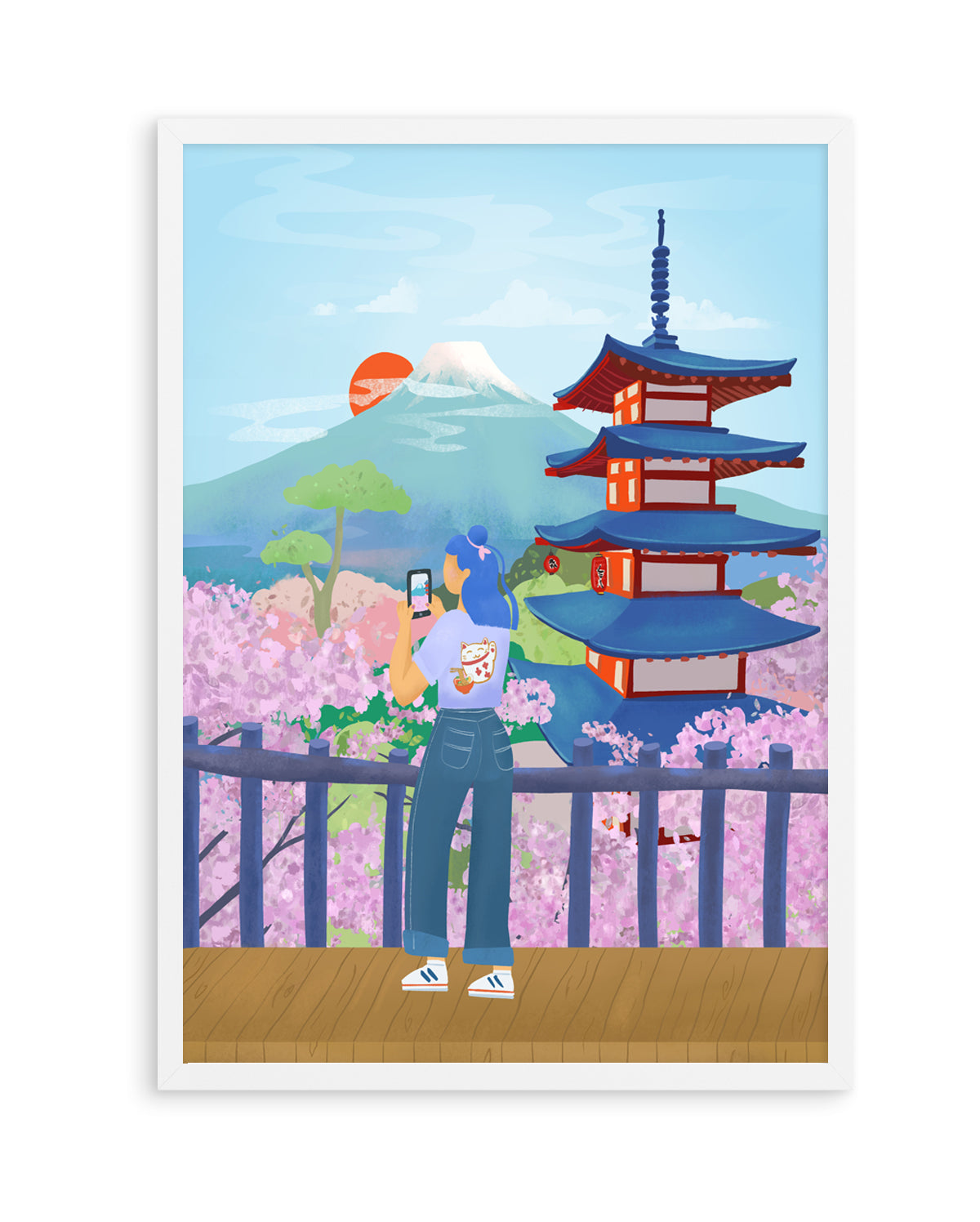 Japan by Petra Lizde | Art Print