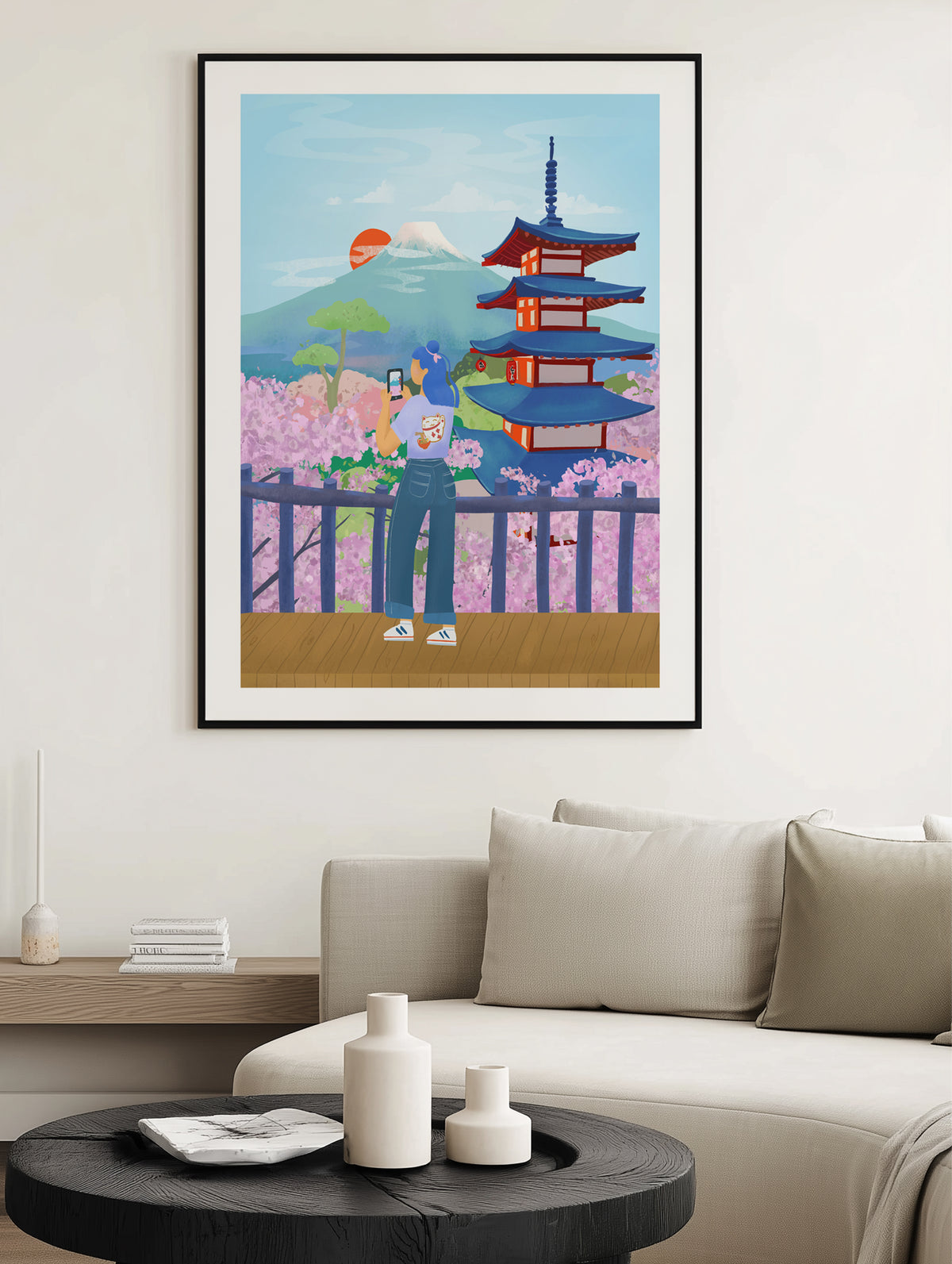 Japan by Petra Lizde | Art Print