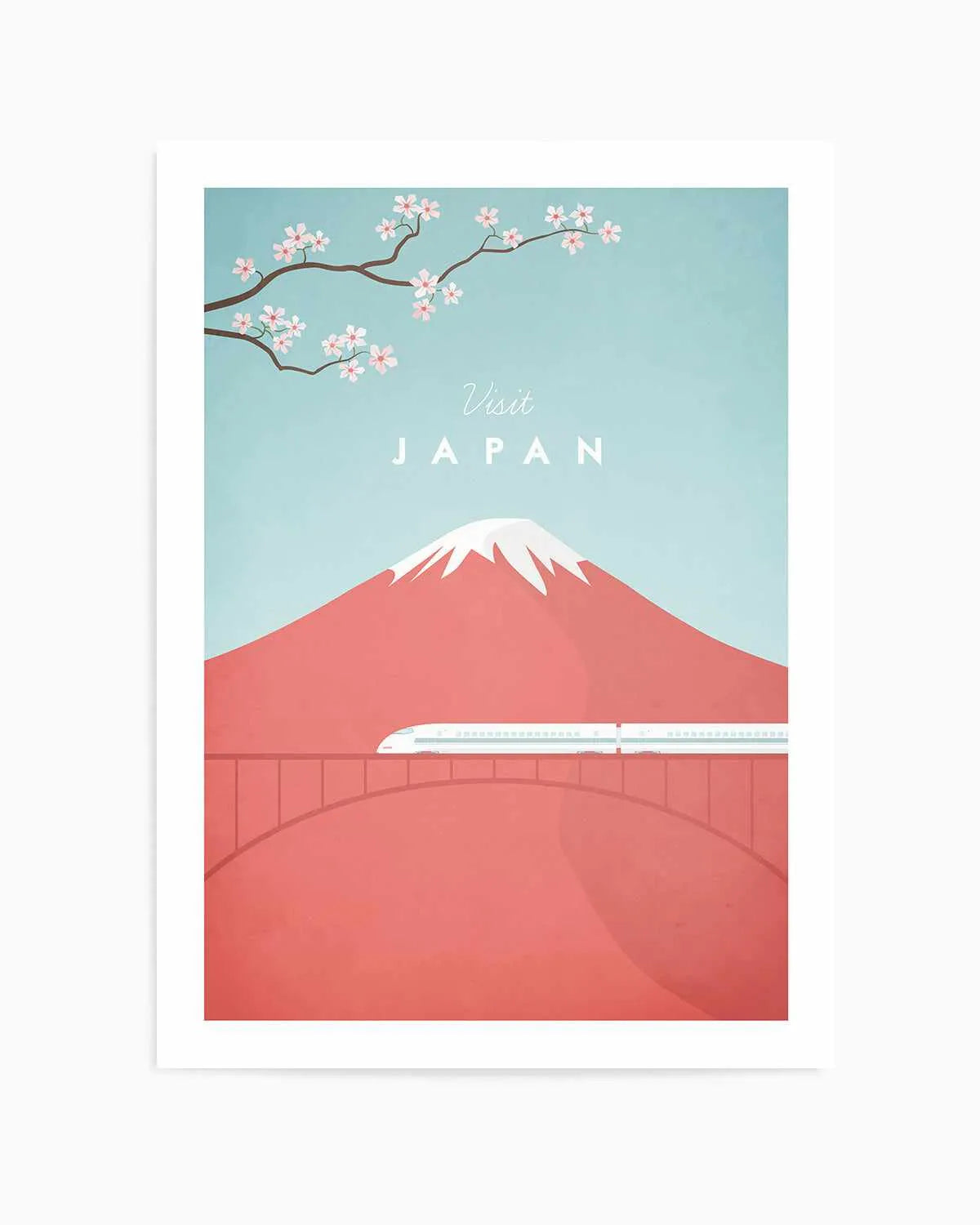 Japan by Henry Rivers Art Print from Olive et Oriel where you can shop wallpaper and artworks online