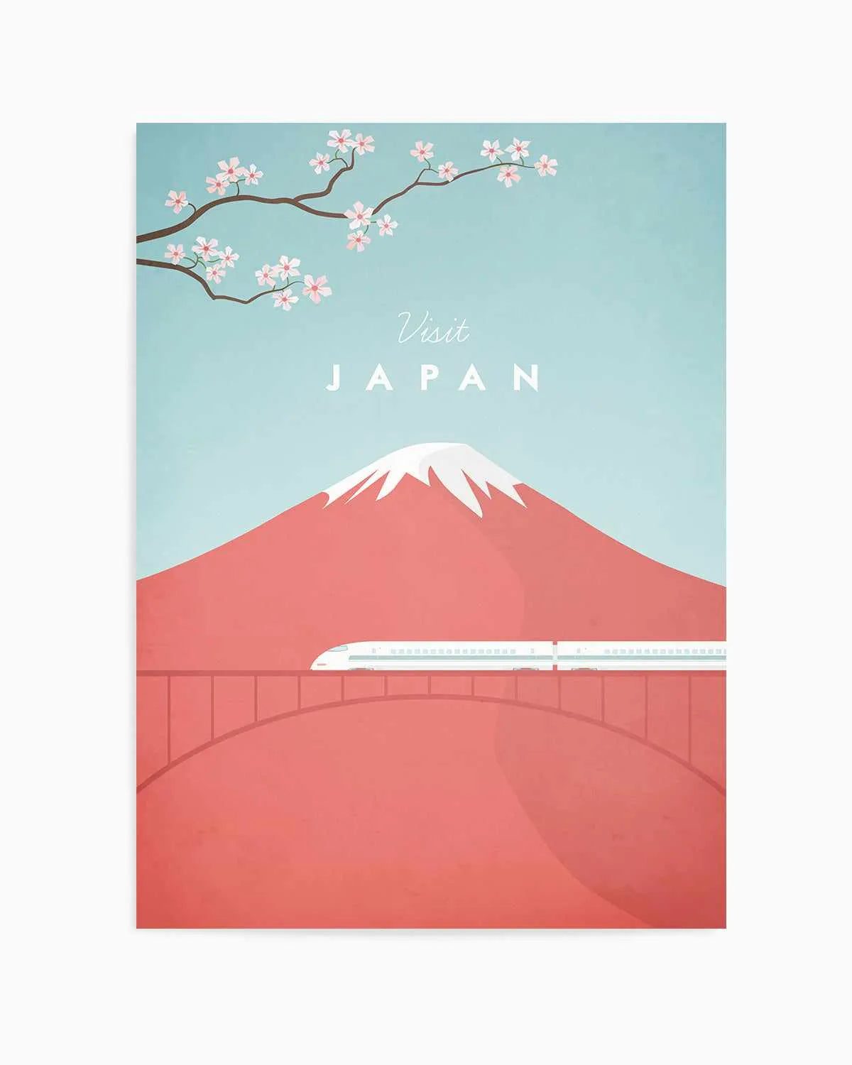 Japan by Henry Rivers Art Print from Olive et Oriel where you can shop wallpaper and artworks online