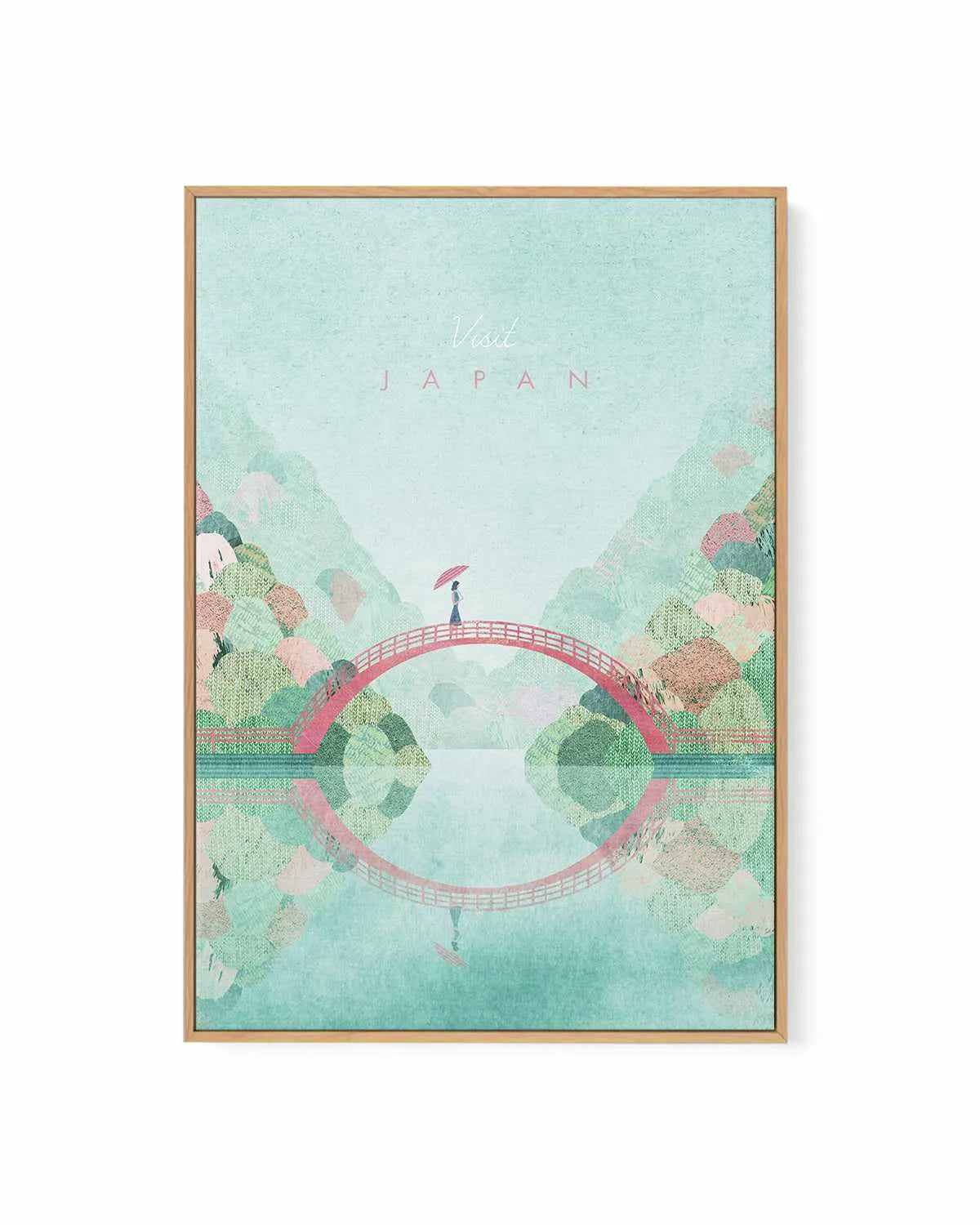 Japan, Autumn by Henry Rivers | Framed Canvas Art Print from Olive et Oriel where you can shop wallpaper and artworks online