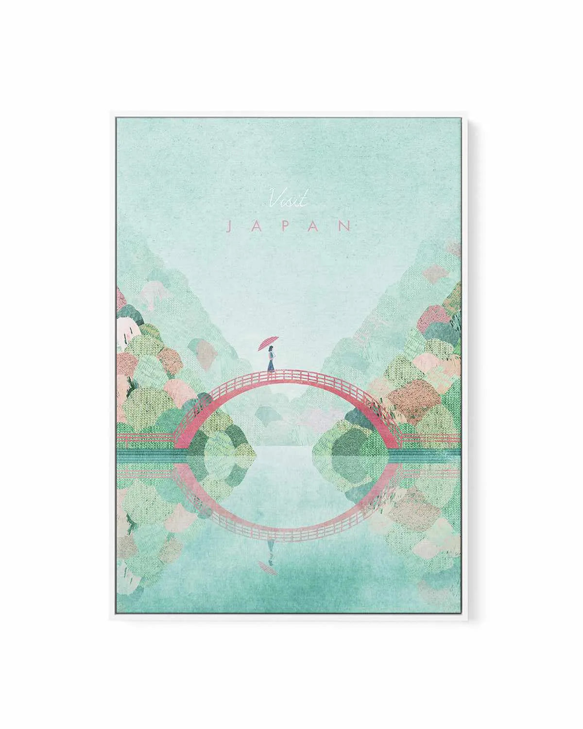 Japan, Autumn by Henry Rivers | Framed Canvas Art Print from Olive et Oriel where you can shop wallpaper and artworks online