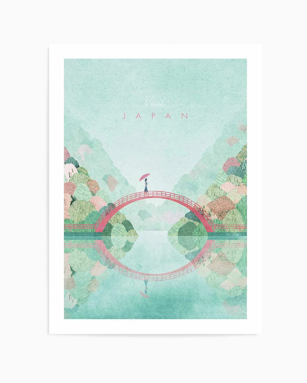 Japan, Autumn by Henry Rivers Art Print from Olive et Oriel where you can shop wallpaper and artworks online