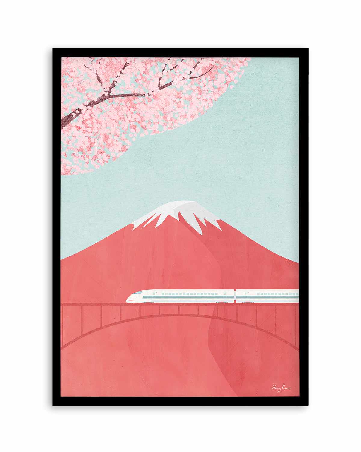 Japan, Mount Fuji by Henry Rivers Art Print