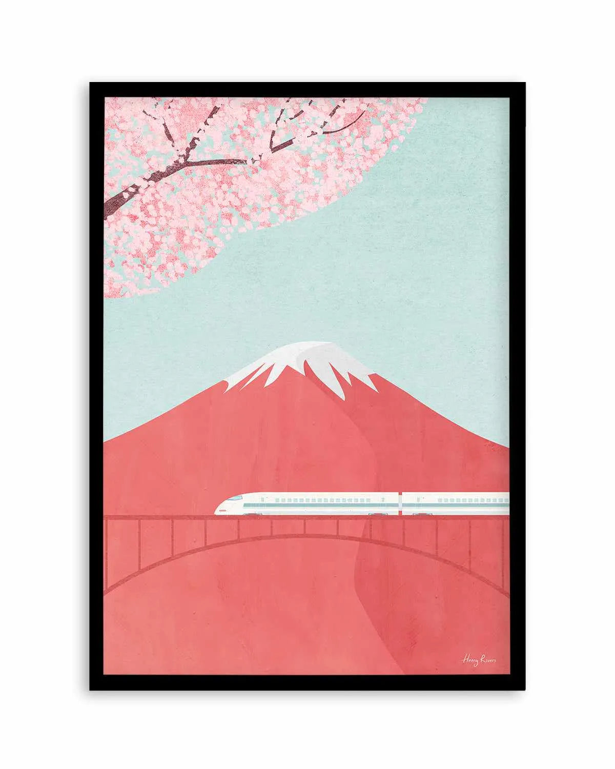 Japan, Mount Fuji by Henry Rivers Art Print from Olive et Oriel where you can shop wallpaper and artworks online