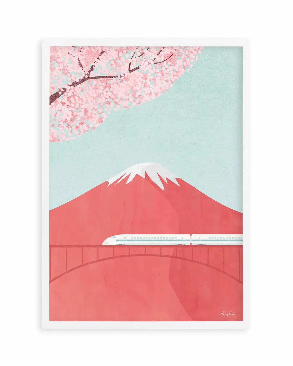 Japan, Mount Fuji by Henry Rivers Art Print from Olive et Oriel where you can shop wallpaper and artworks online