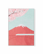 Japan, Mount Fuji by Henry Rivers | Framed Canvas Art Print