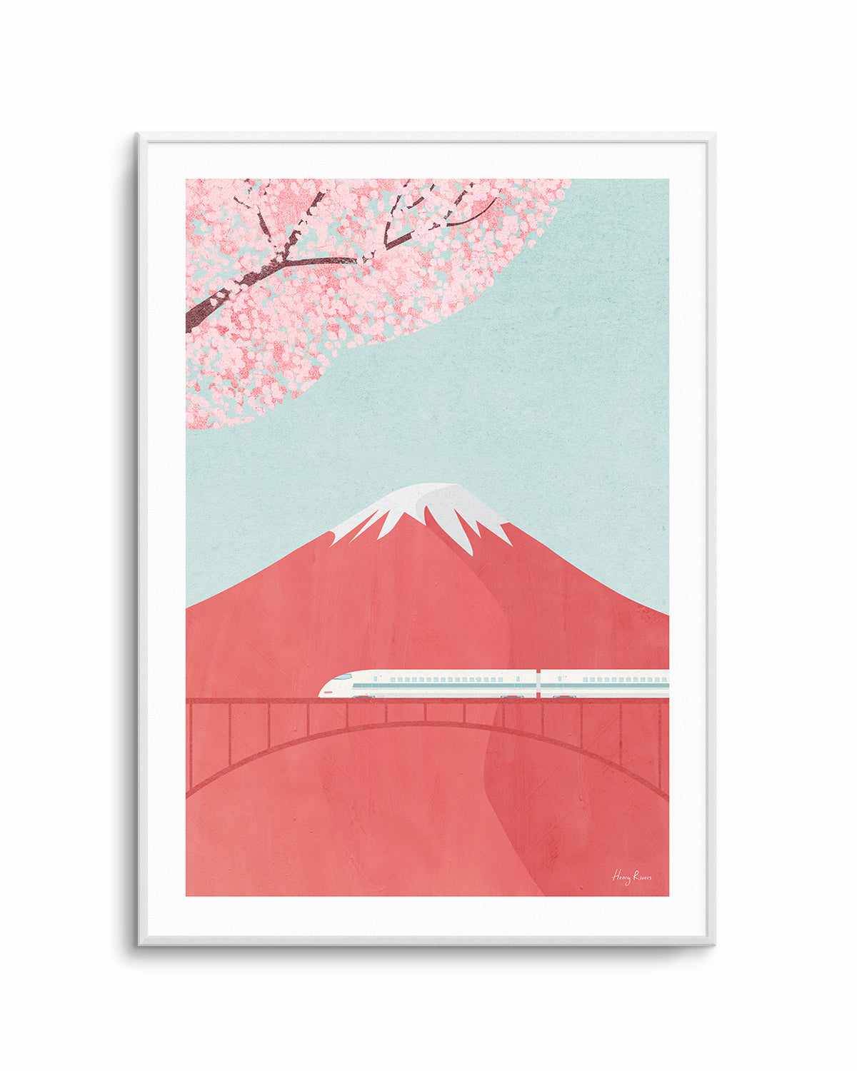 Japan, Mount Fuji by Henry Rivers Art Print