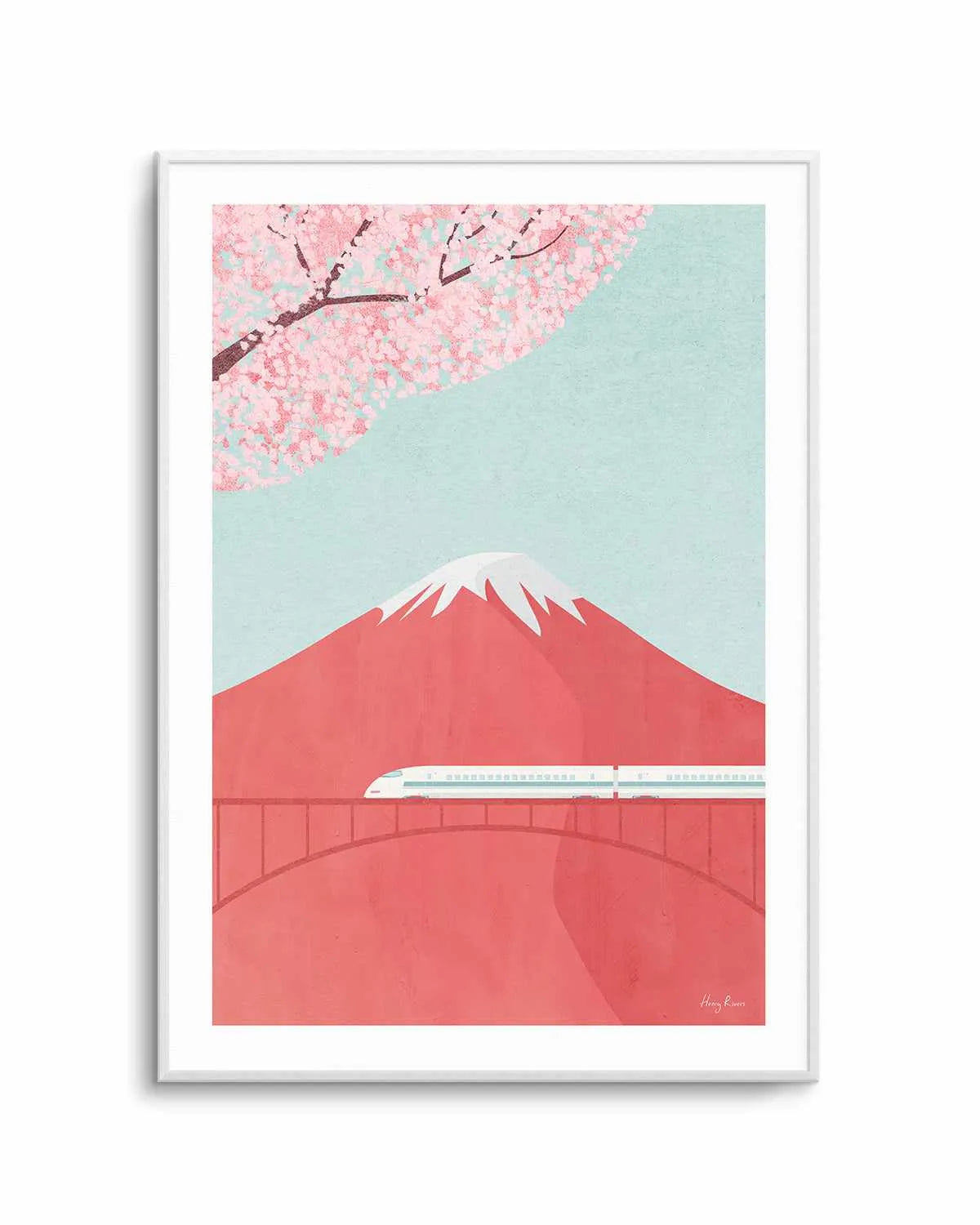 Japan, Mount Fuji by Henry Rivers Art Print from Olive et Oriel where you can shop wallpaper and artworks online