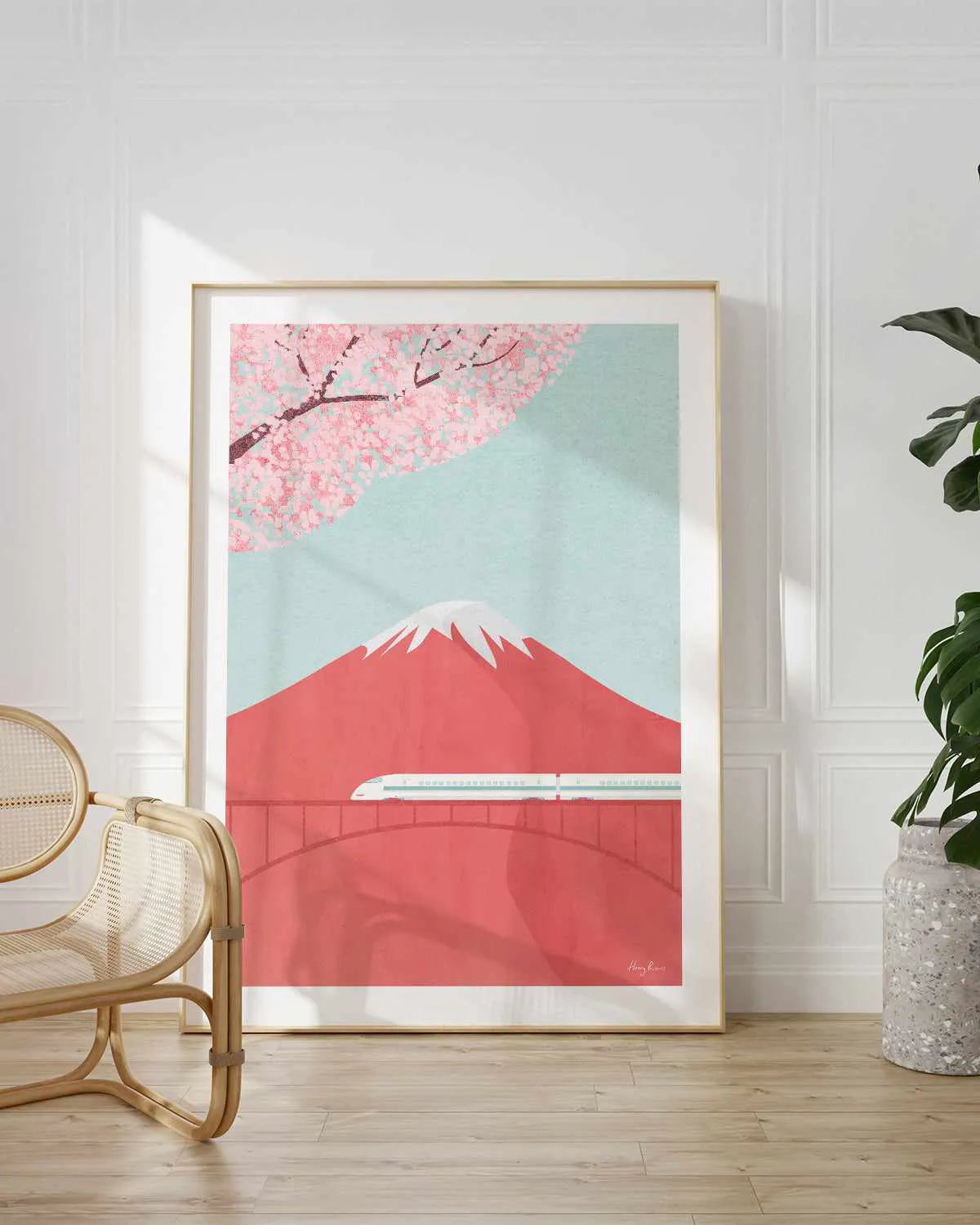Japan, Mount Fuji by Henry Rivers Art Print from Olive et Oriel where you can shop wallpaper and artworks online