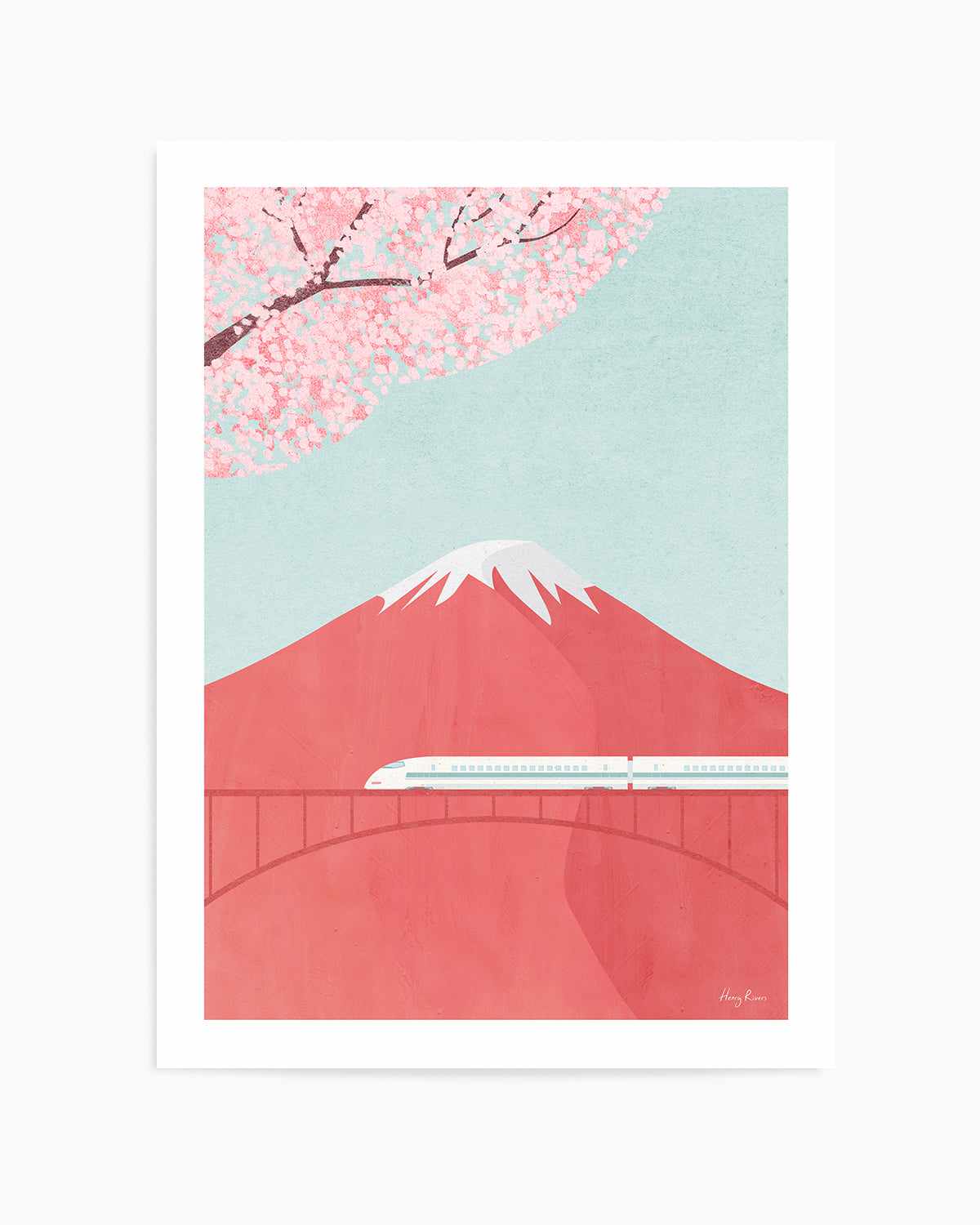 Japan, Mount Fuji by Henry Rivers Art Print