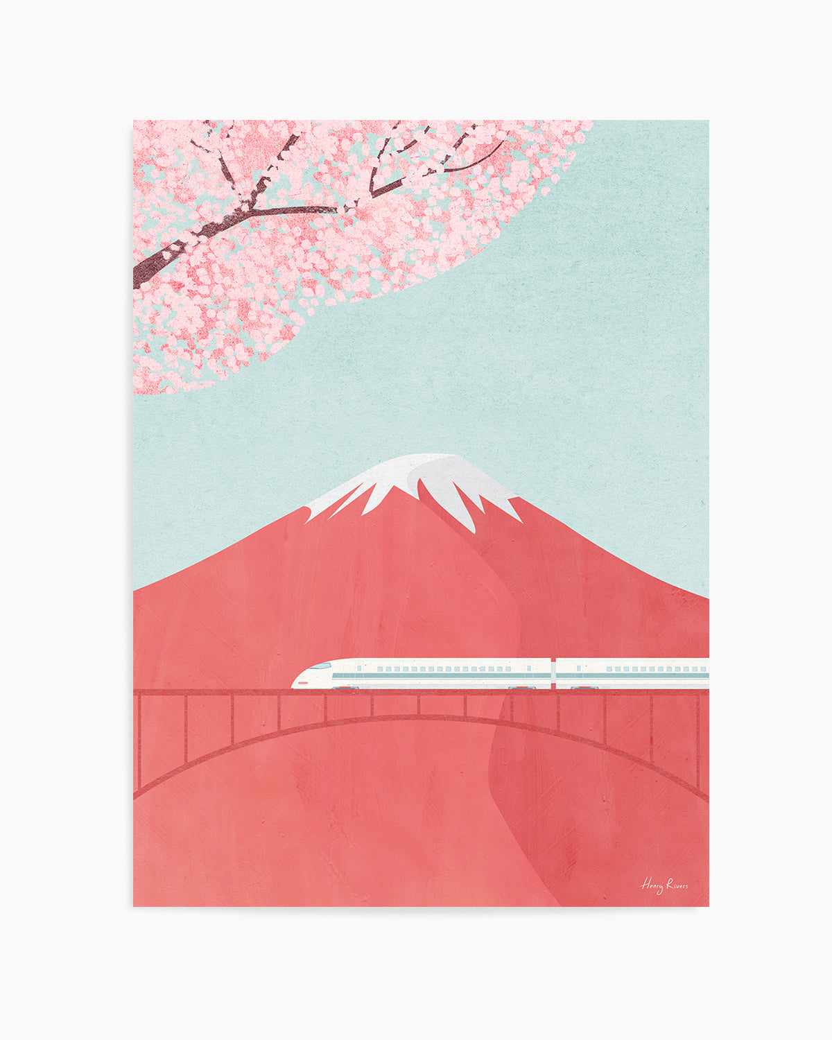 Japan, Mount Fuji by Henry Rivers Art Print