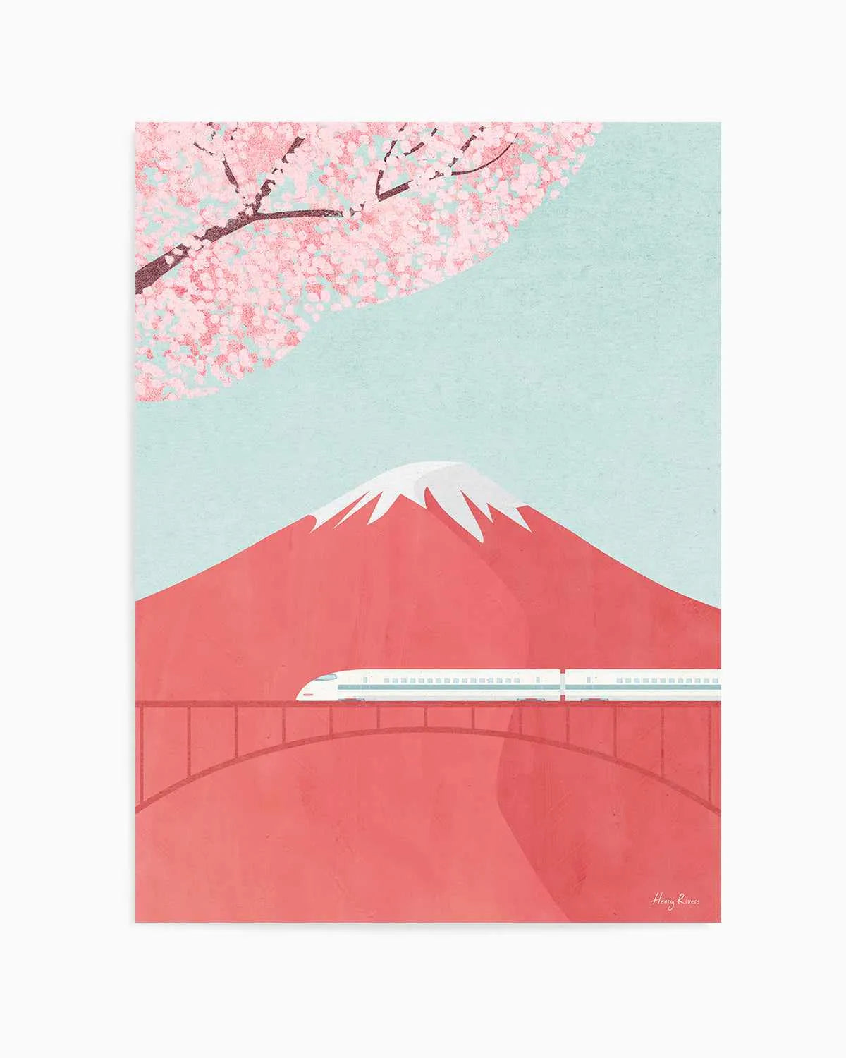 Japan, Mount Fuji by Henry Rivers Art Print from Olive et Oriel where you can shop wallpaper and artworks online