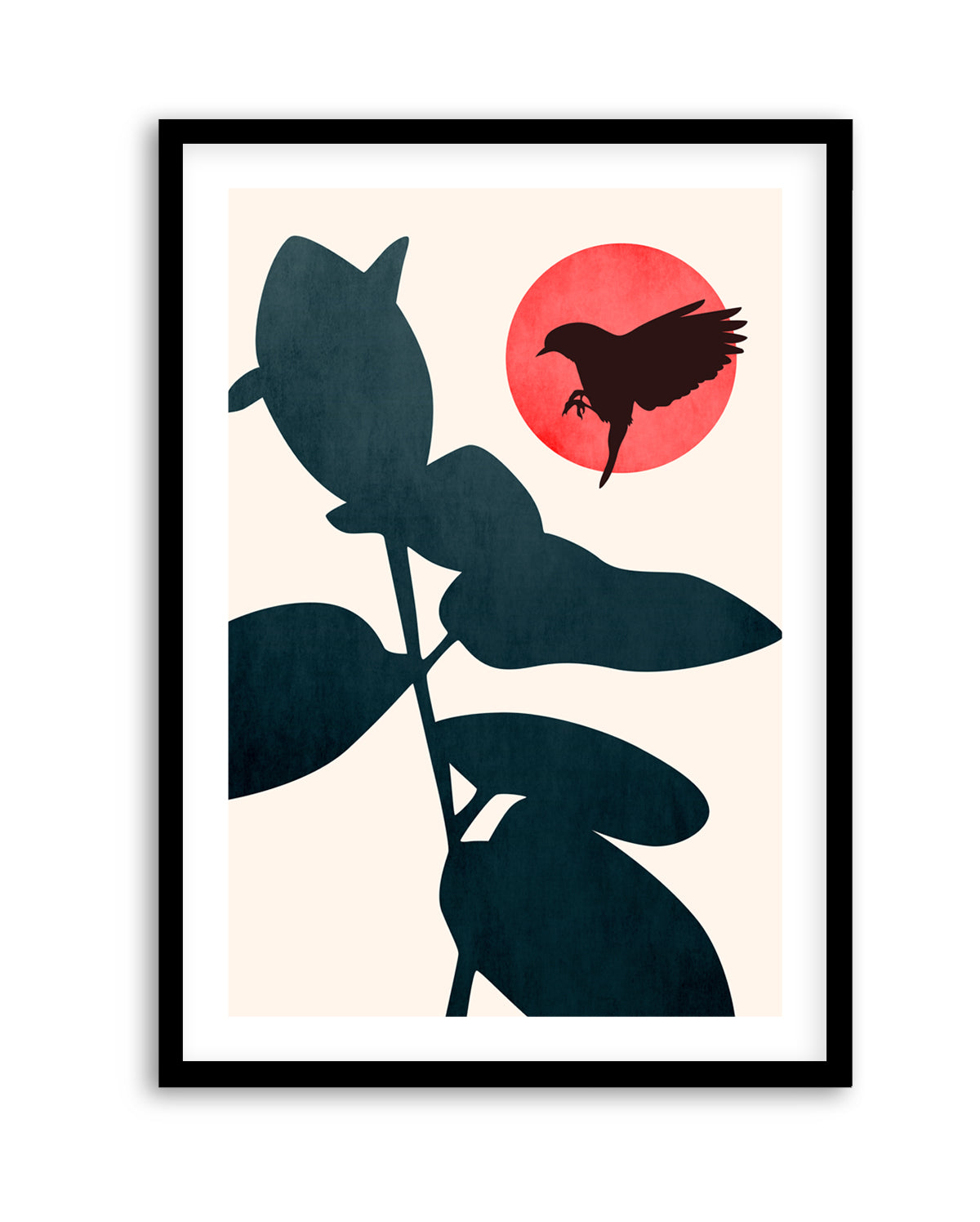 Japanese Bird by Kubistika | Art Print