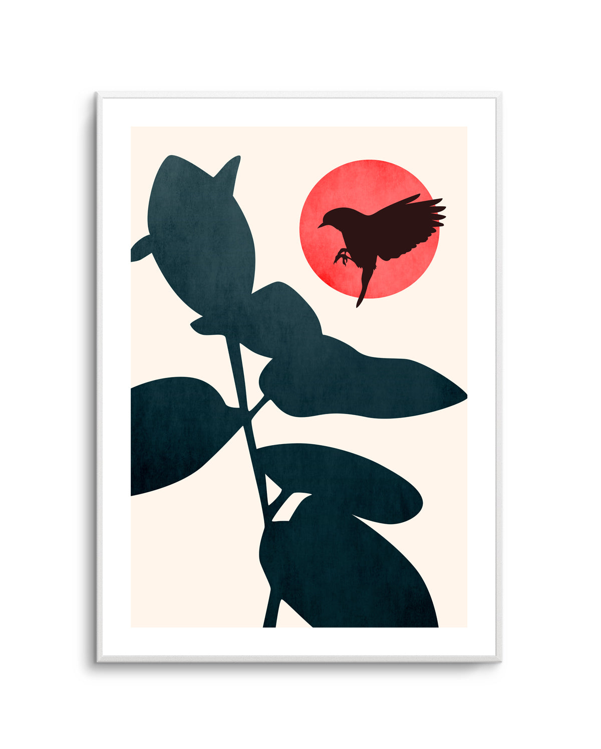 Japanese Bird by Kubistika | Art Print